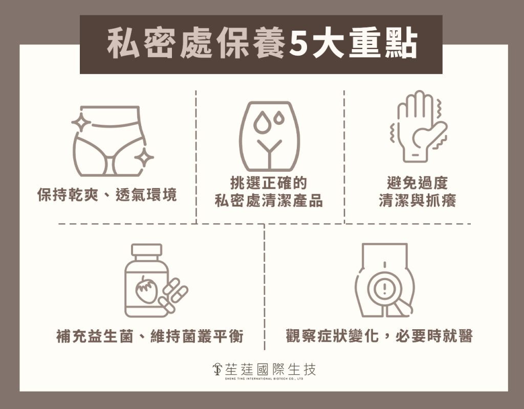 私密處癢到不行