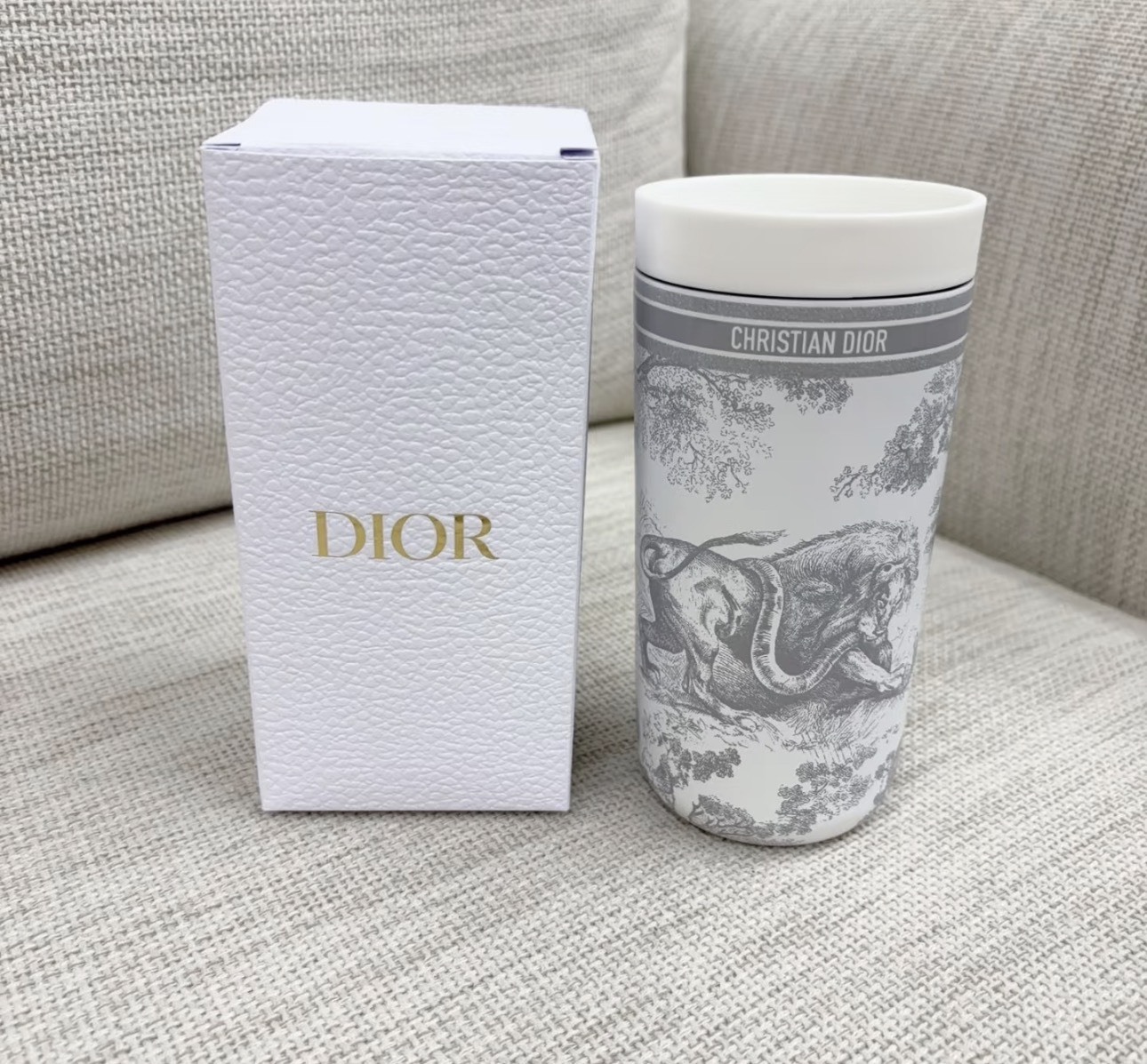 【DIOR】森林圖騰隨行杯 350ml