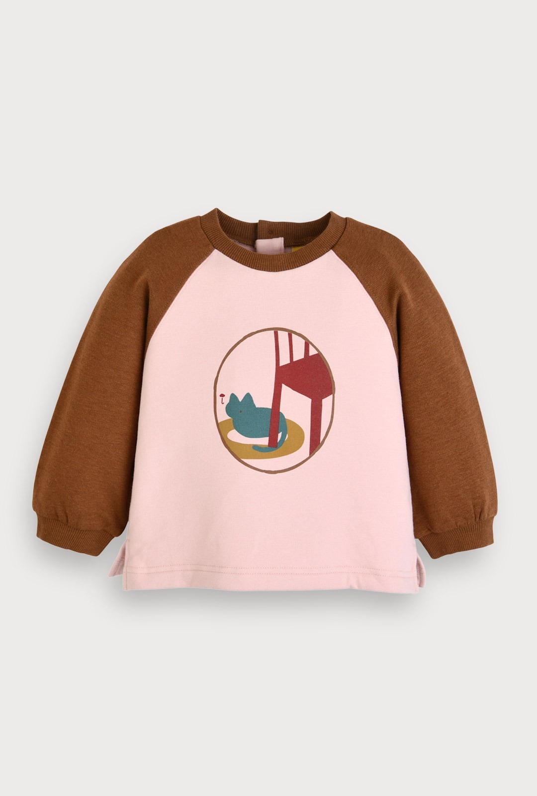 Moimoln☘︎25冬 抓絨貓咪上衣|粉色