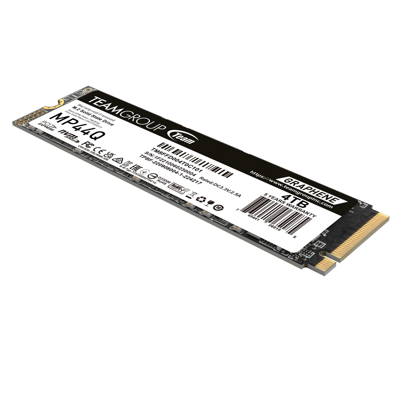 TeamGroup MP44Q NVME GEN4 SSD ( HD-MP44Q1T/ HD-MP44Q2)