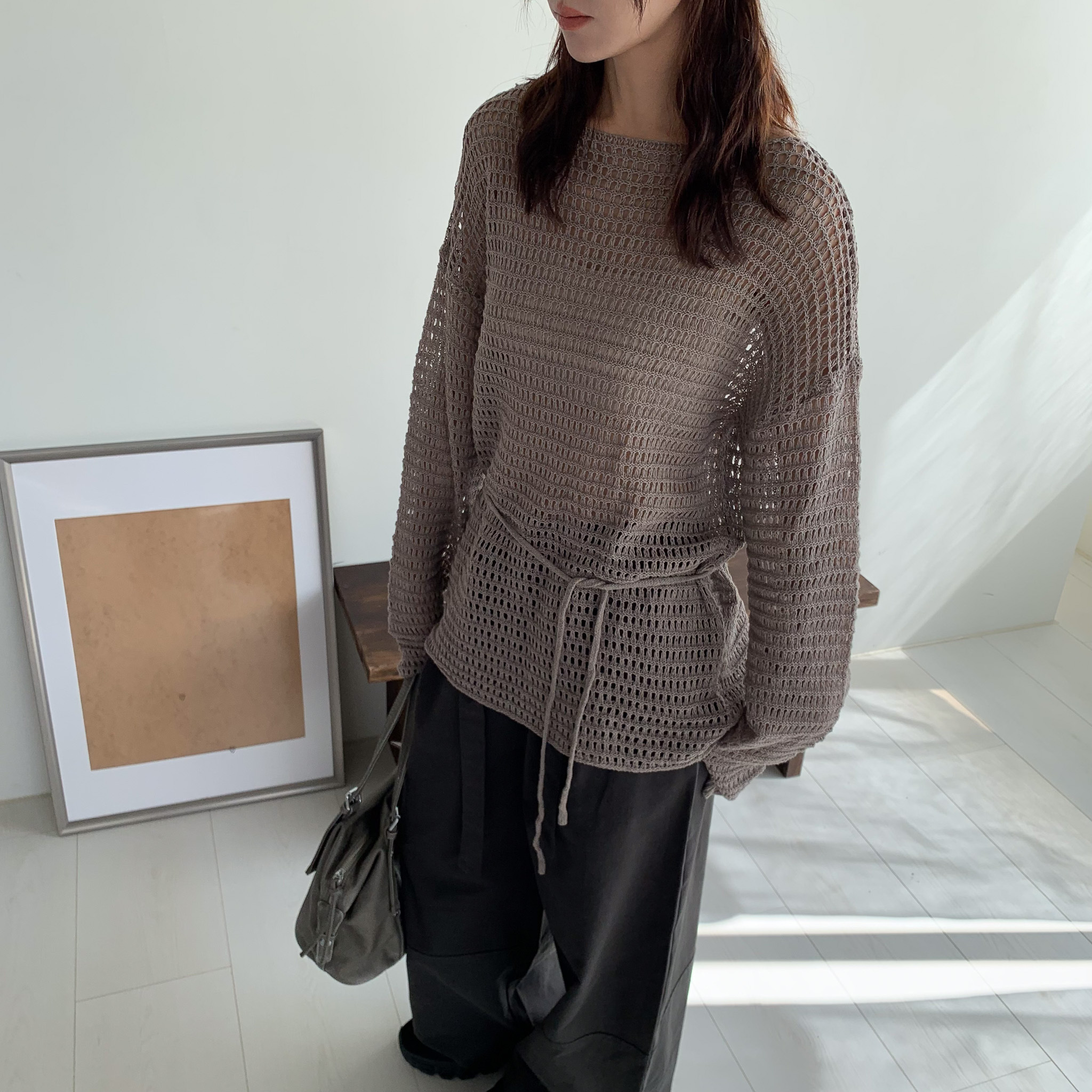 ISA_韓女的秋天 日常必備針織上衣(無綁帶)_59006