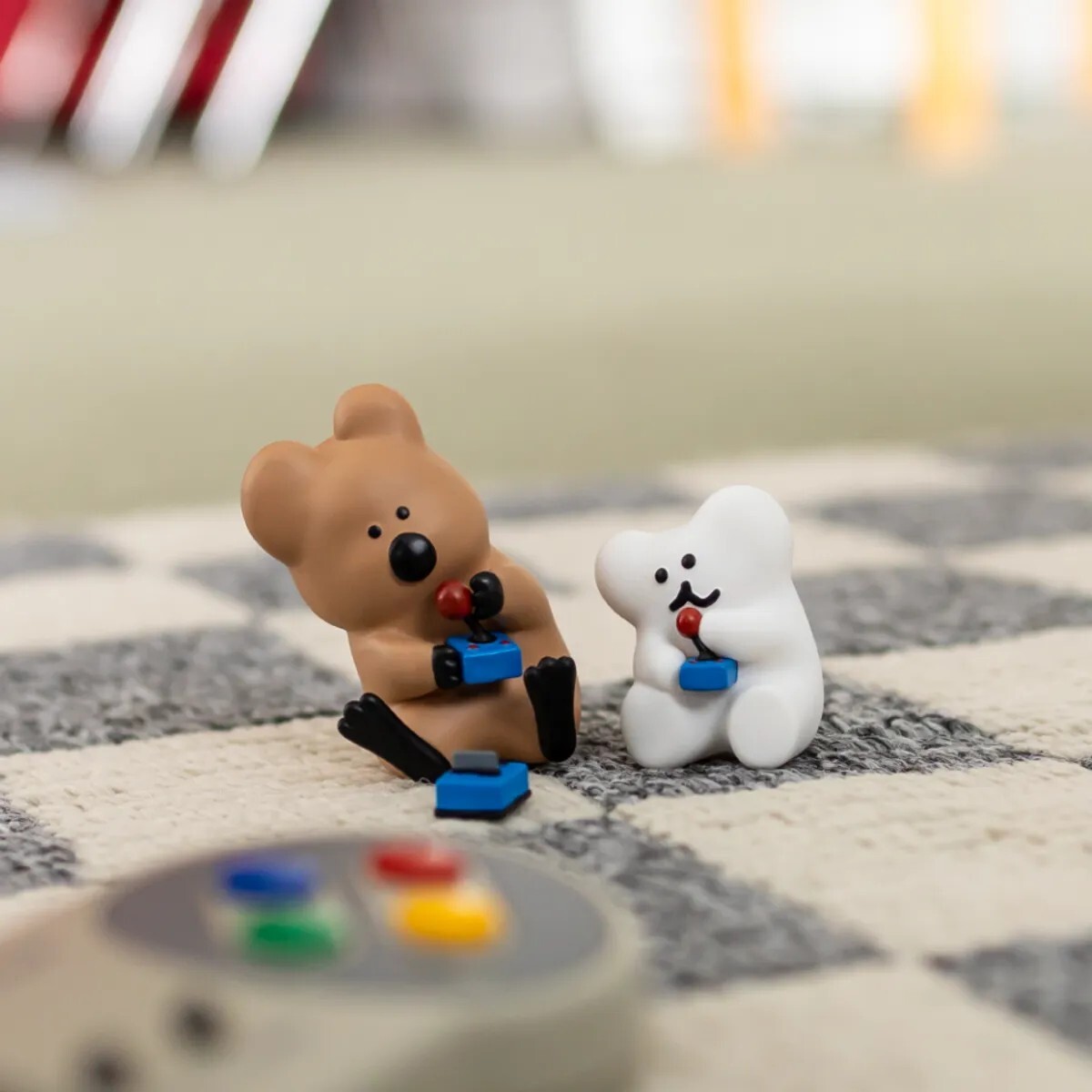 Dinotaeng Let's Drift action figure 歪頭打電動 冒險系列公仔組