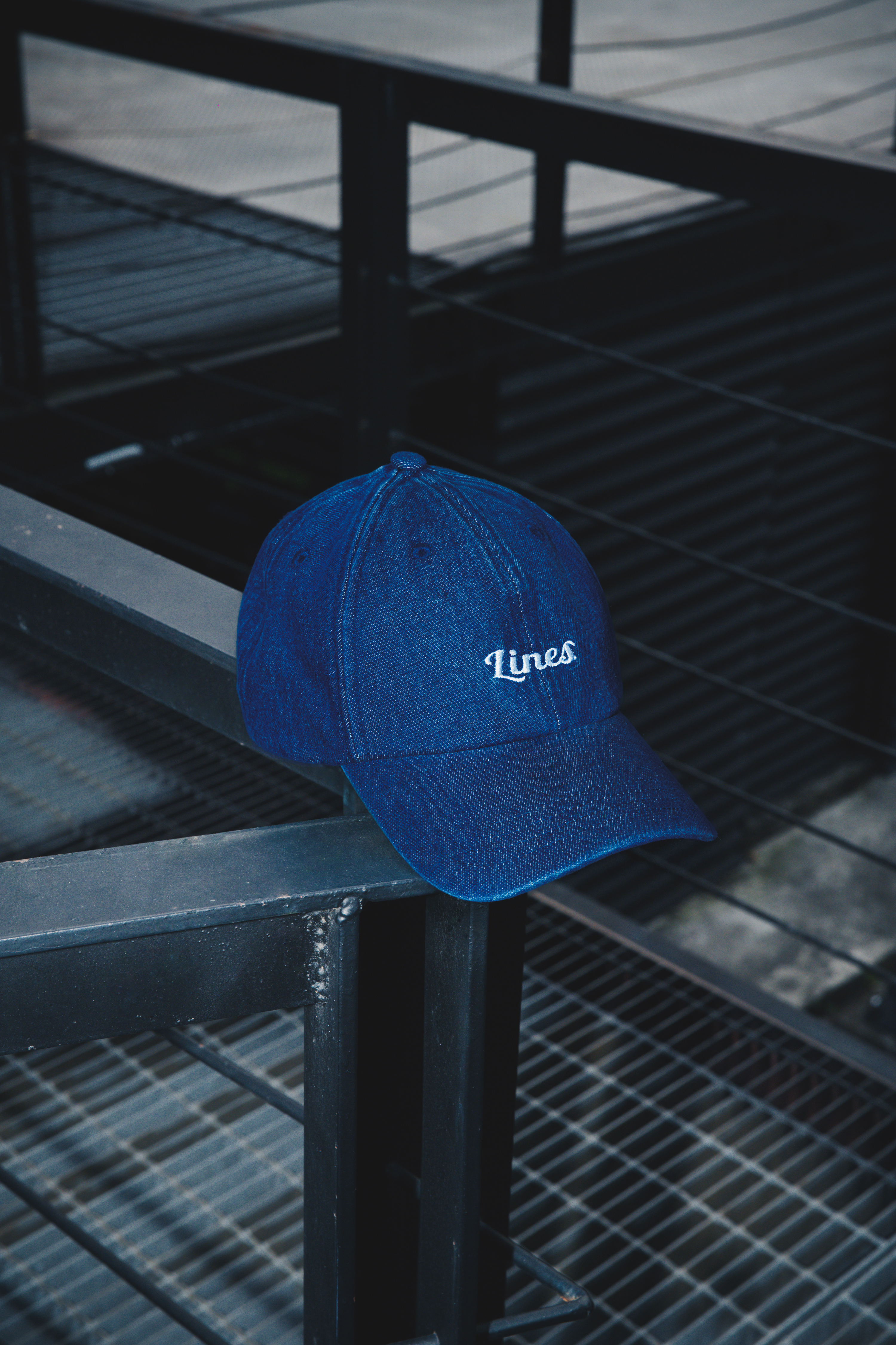 Lines丹寧牛仔帽