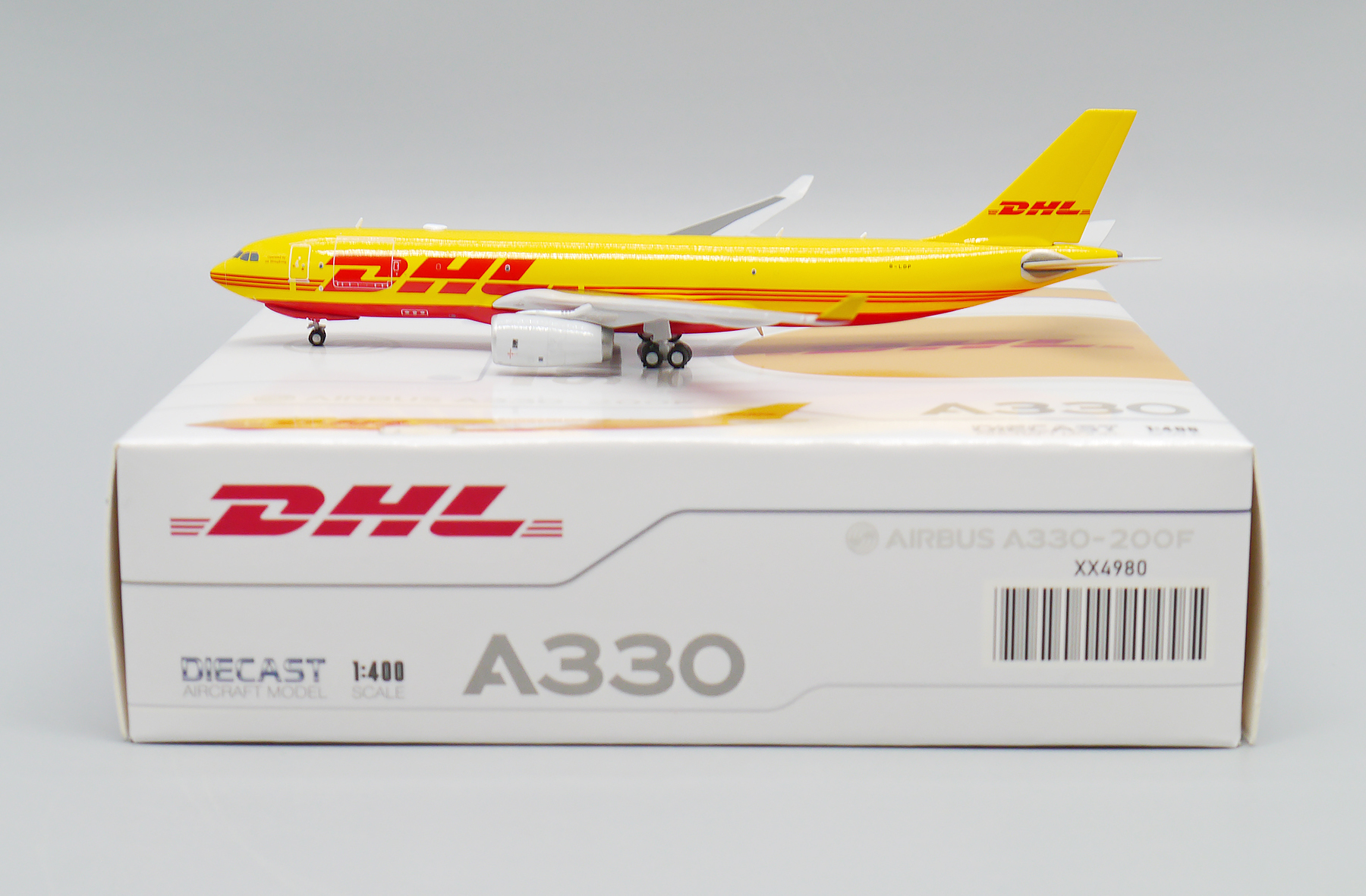 JC Wings 1/400 DHL歐洲航空運輸 A330-300(P2F) B-LDP 標準塗裝