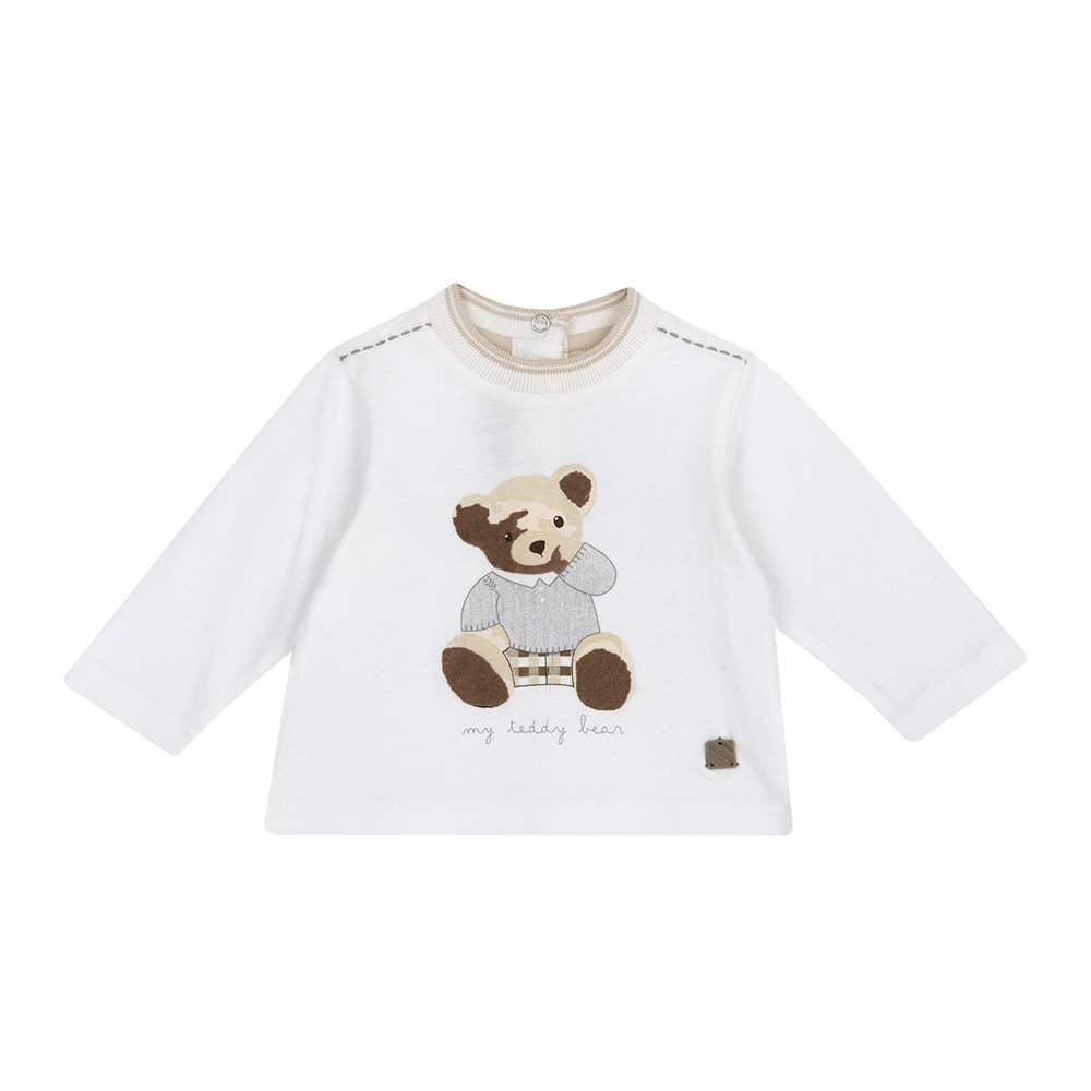 泰迪世家-印小熊長袖上衣