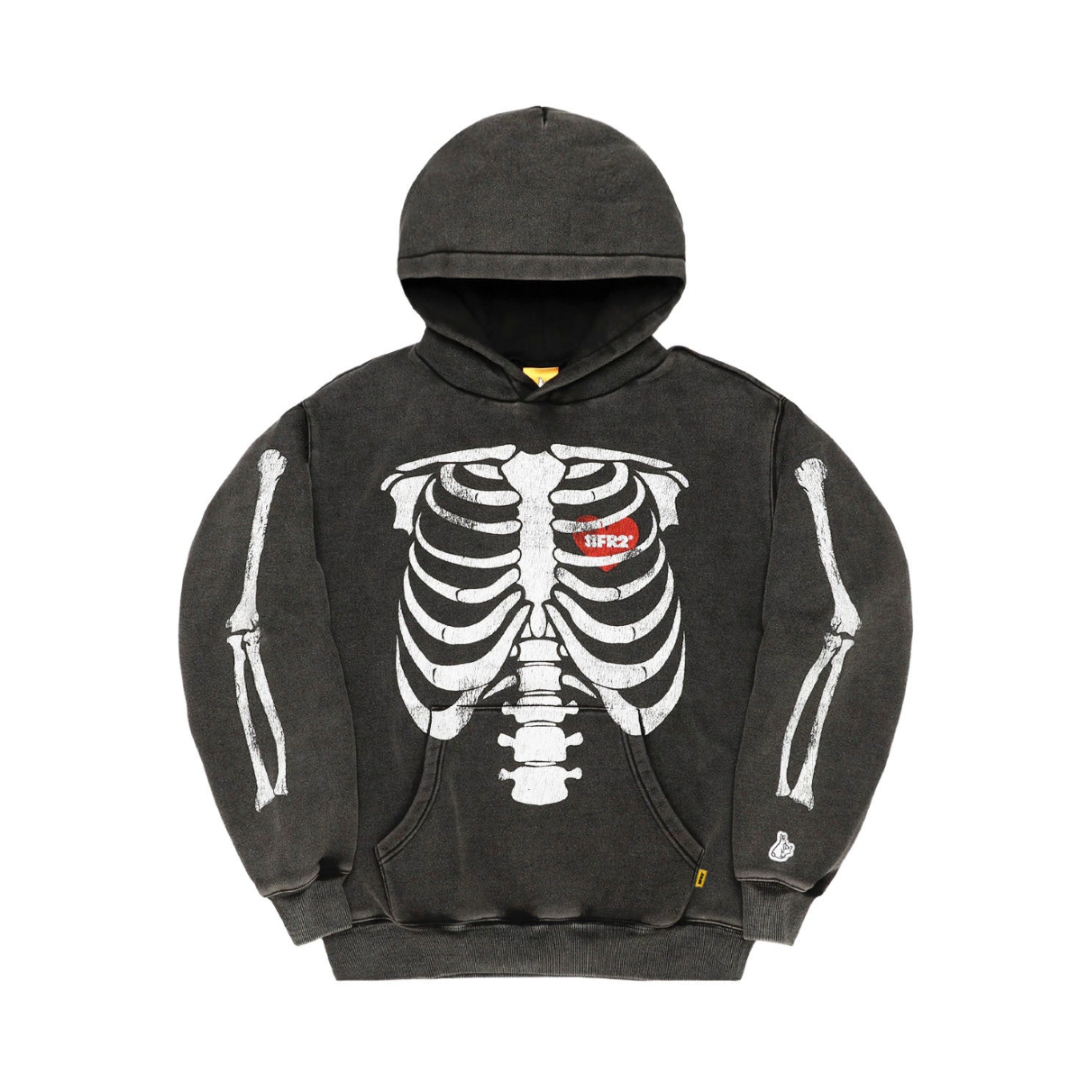 2025AW FR2 Frost Wash BONE Hoodie 水洗 骨頭 連帽 帽T 現貨 FRC3893
