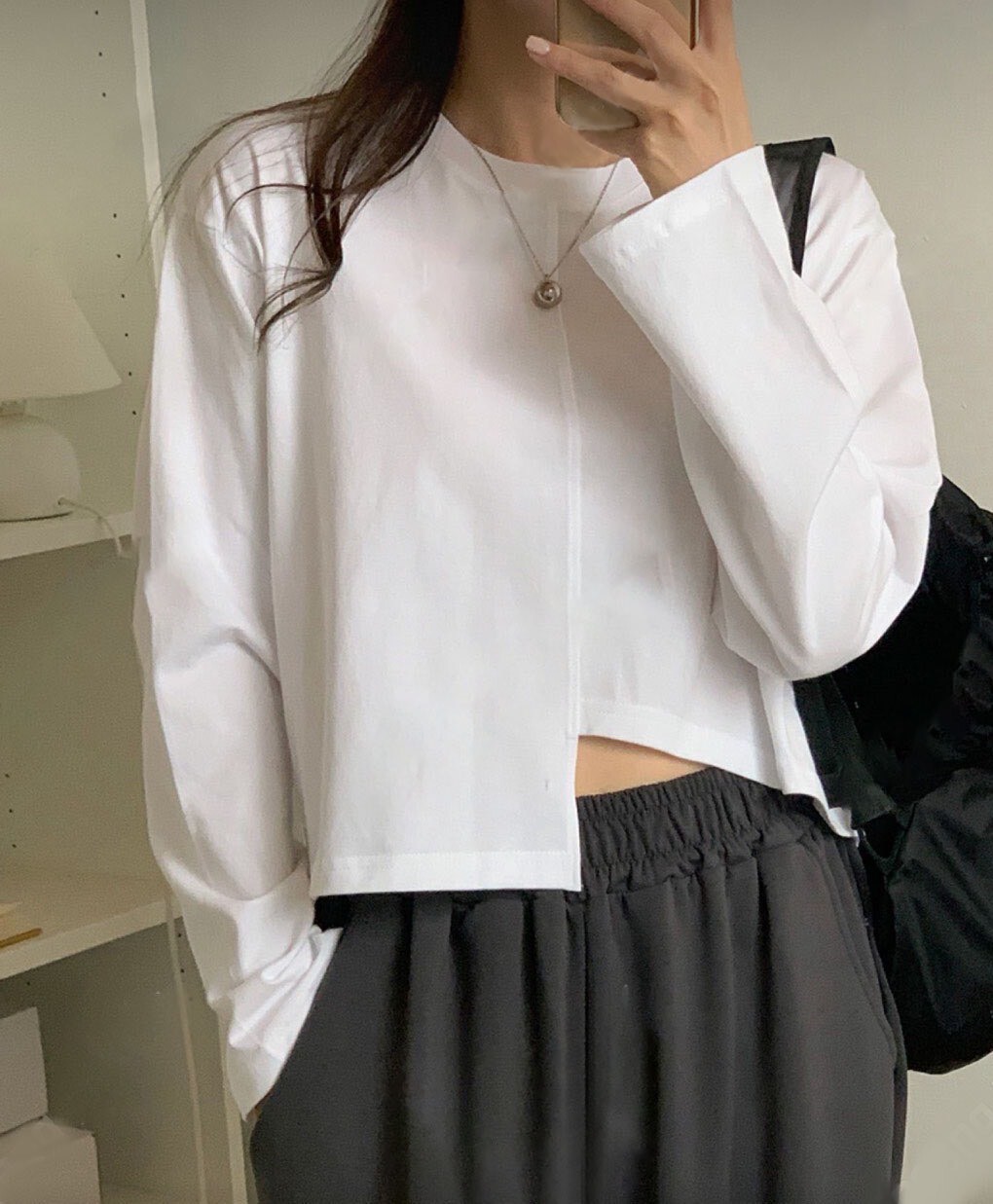 ᴴᴼᵀ ▸▸店長推薦◃◃ 秋冬新款/下不規則短板上衣 MANIFEST正韓🇰🇷