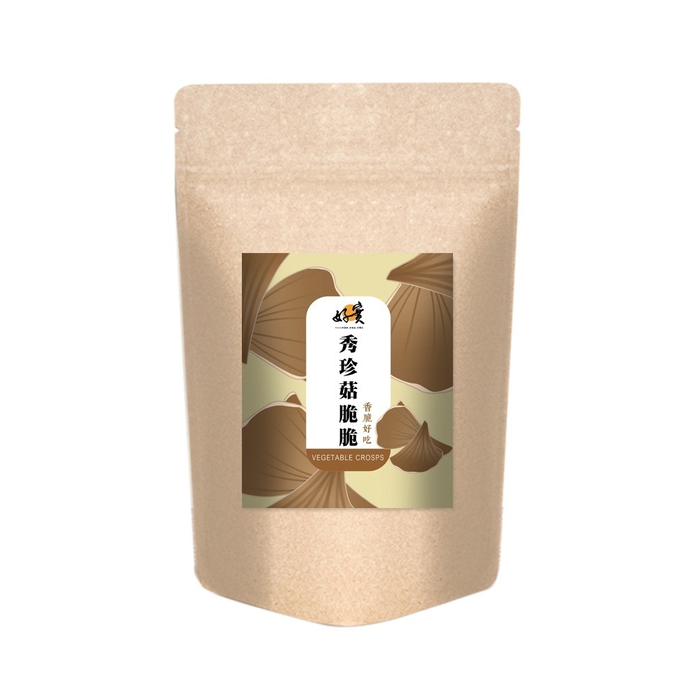 好實好居家 秀珍菇脆脆(全素)50g