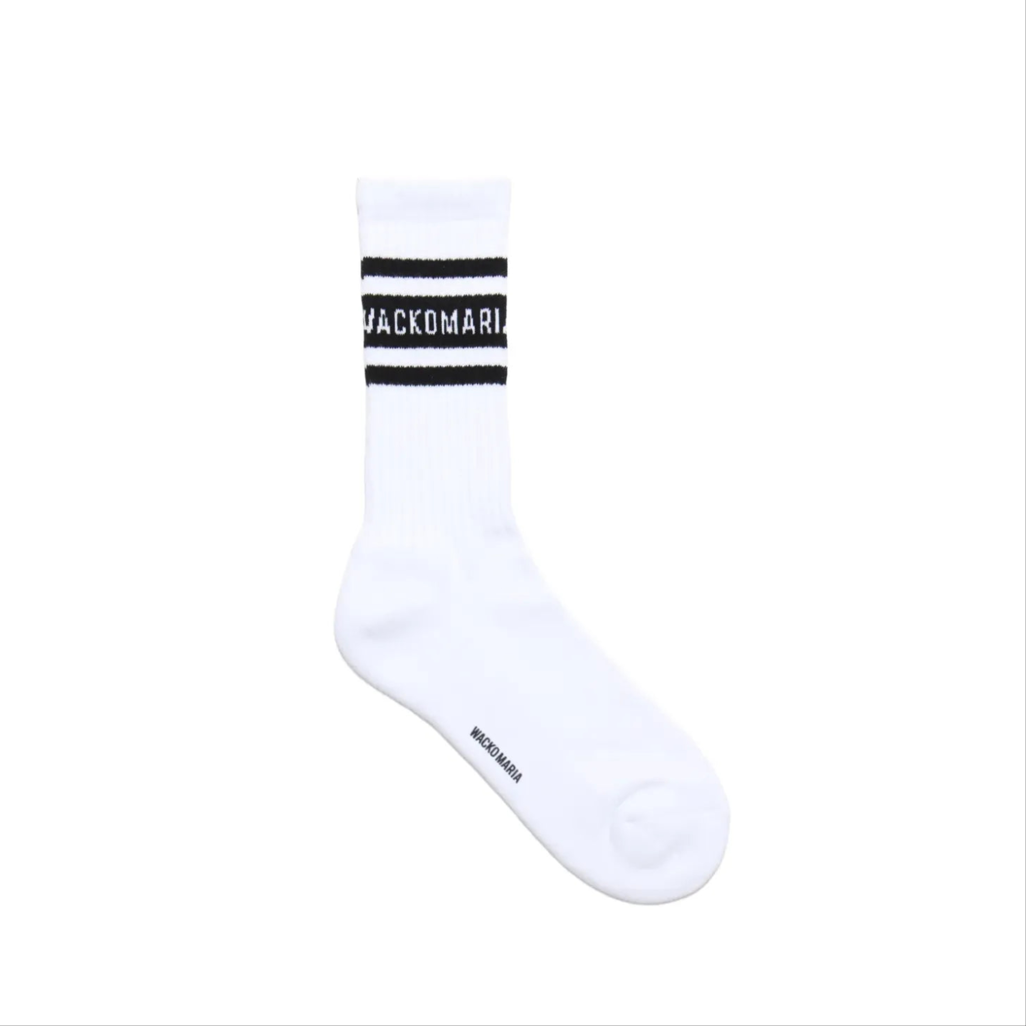 2025AW WACKO MARIA SKATER SOCKS (TYPE-2) 基本 字體 LOGO 長襪 襪子 現貨 25FW-WMA-SO02