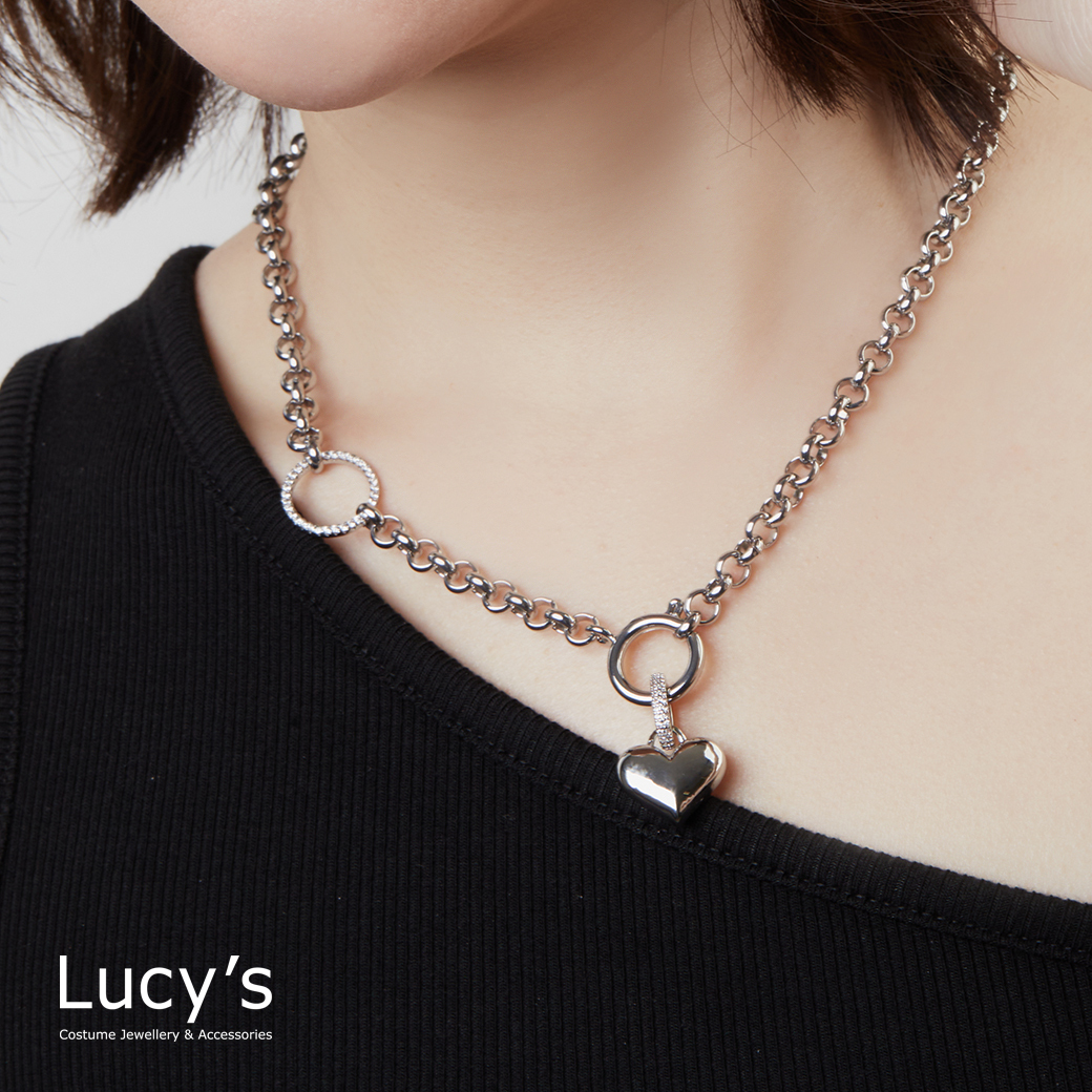 愛情光環 項鍊 (二色) (125445/125446)