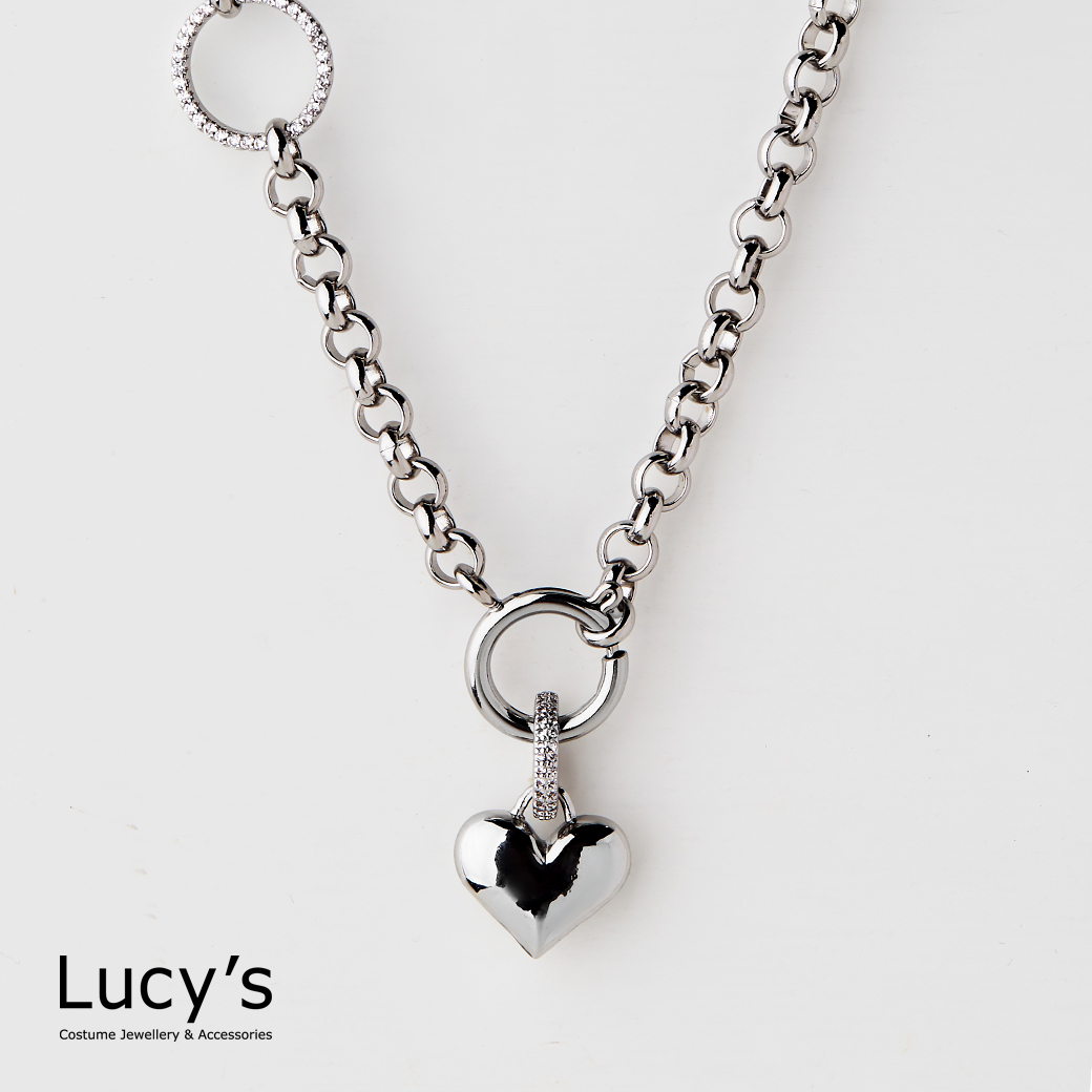 愛情光環 項鍊 (二色) (125445/125446)