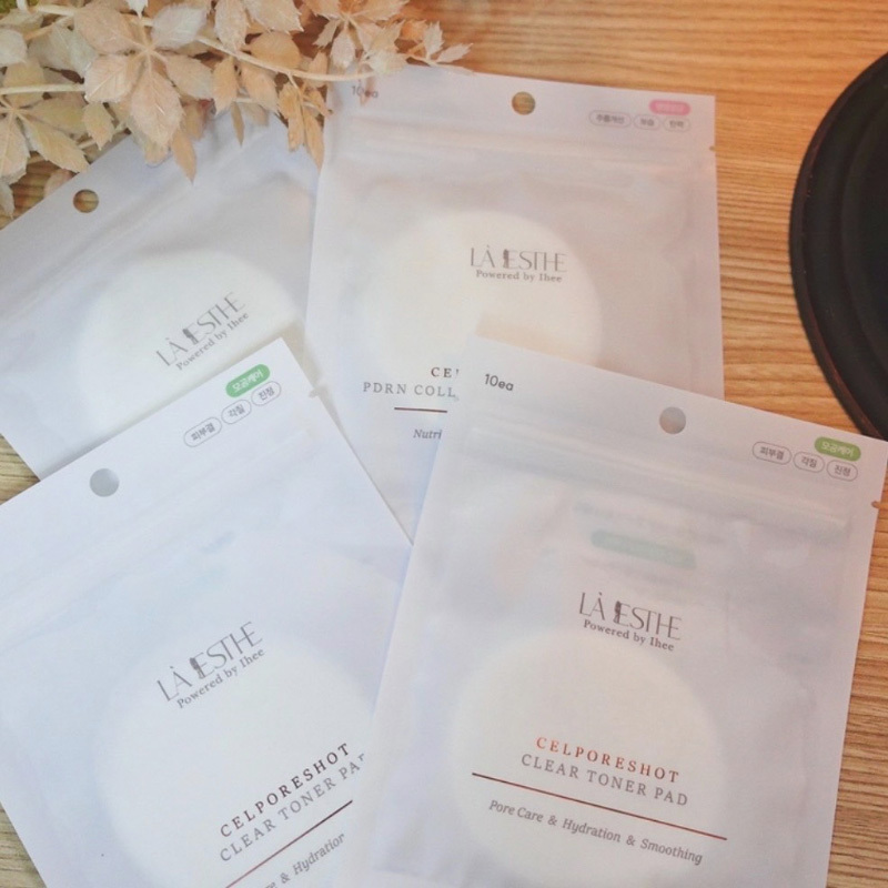 韓國 IHEE x LA ESTHE 棉片組 一包10入 / 每片 25ml (共2款)