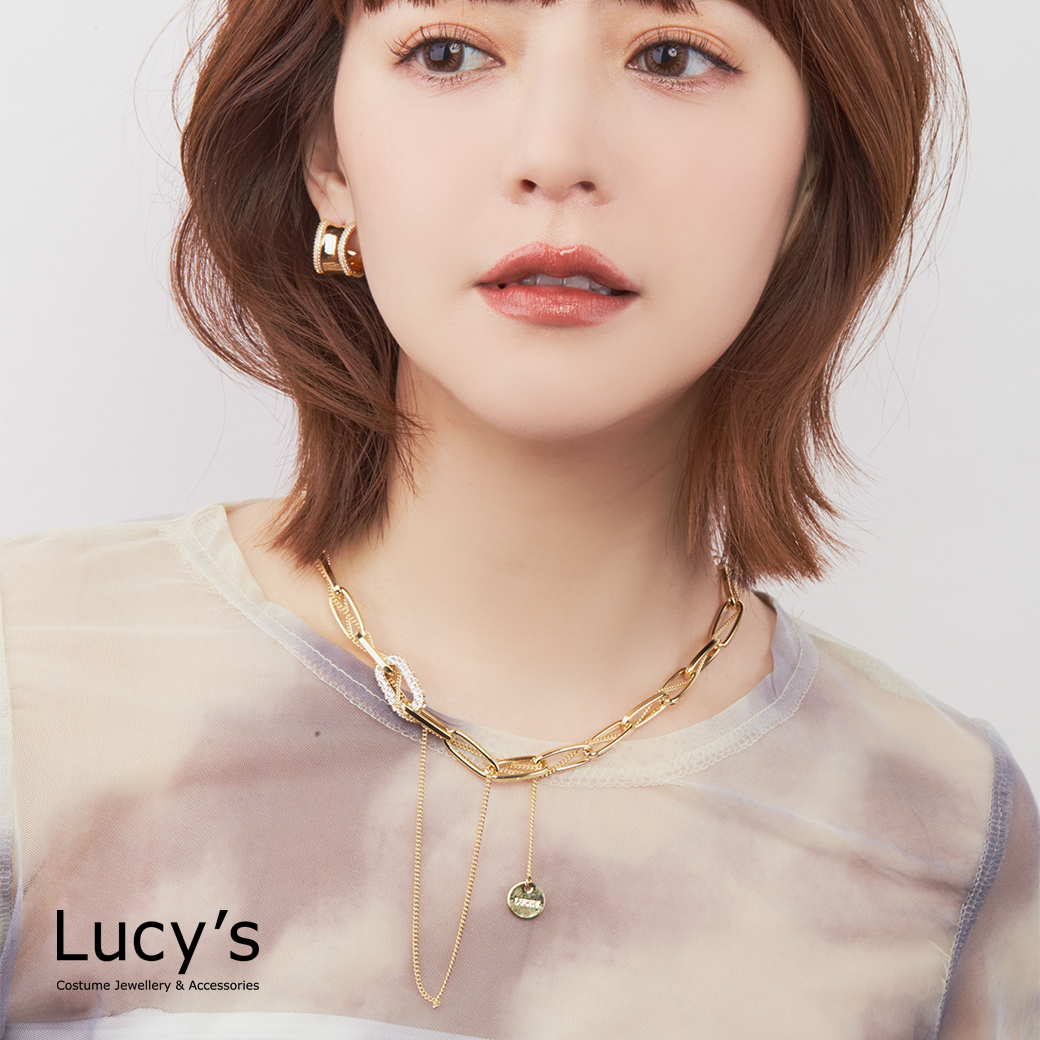 輕奢流線 項鍊 (二色) (124018/124019)