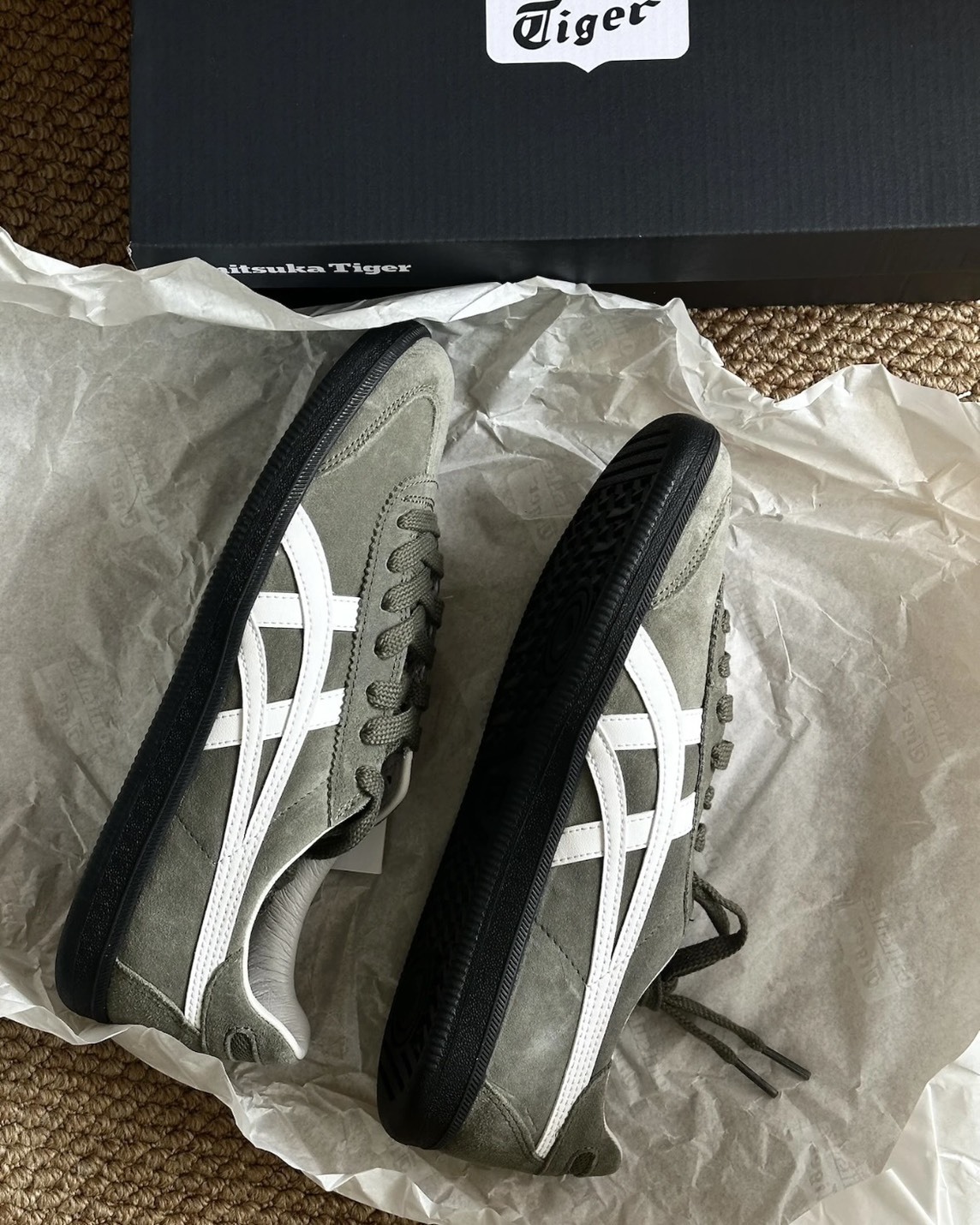 <奇蹟降價>Onitsuka Tiger Tokuten 鬼塚虎 麂皮 橄欖綠