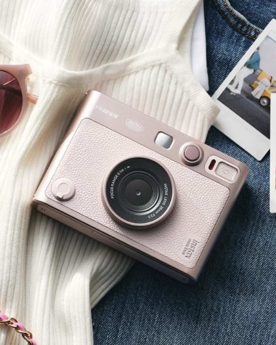 FUJIFILM Instax Mini Evo 玫瑰粉色 富士拍立得 底片機 相機