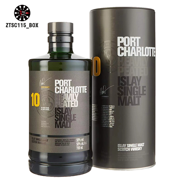 Bruichladdich Port Charlotte Heavily Peated Islay 10 Years Old Single Malt Scotch Whisky 布萊迪波夏10年單一純麥威士忌