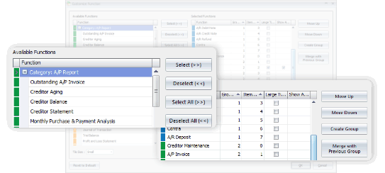 Favorite Tiles on Main Page