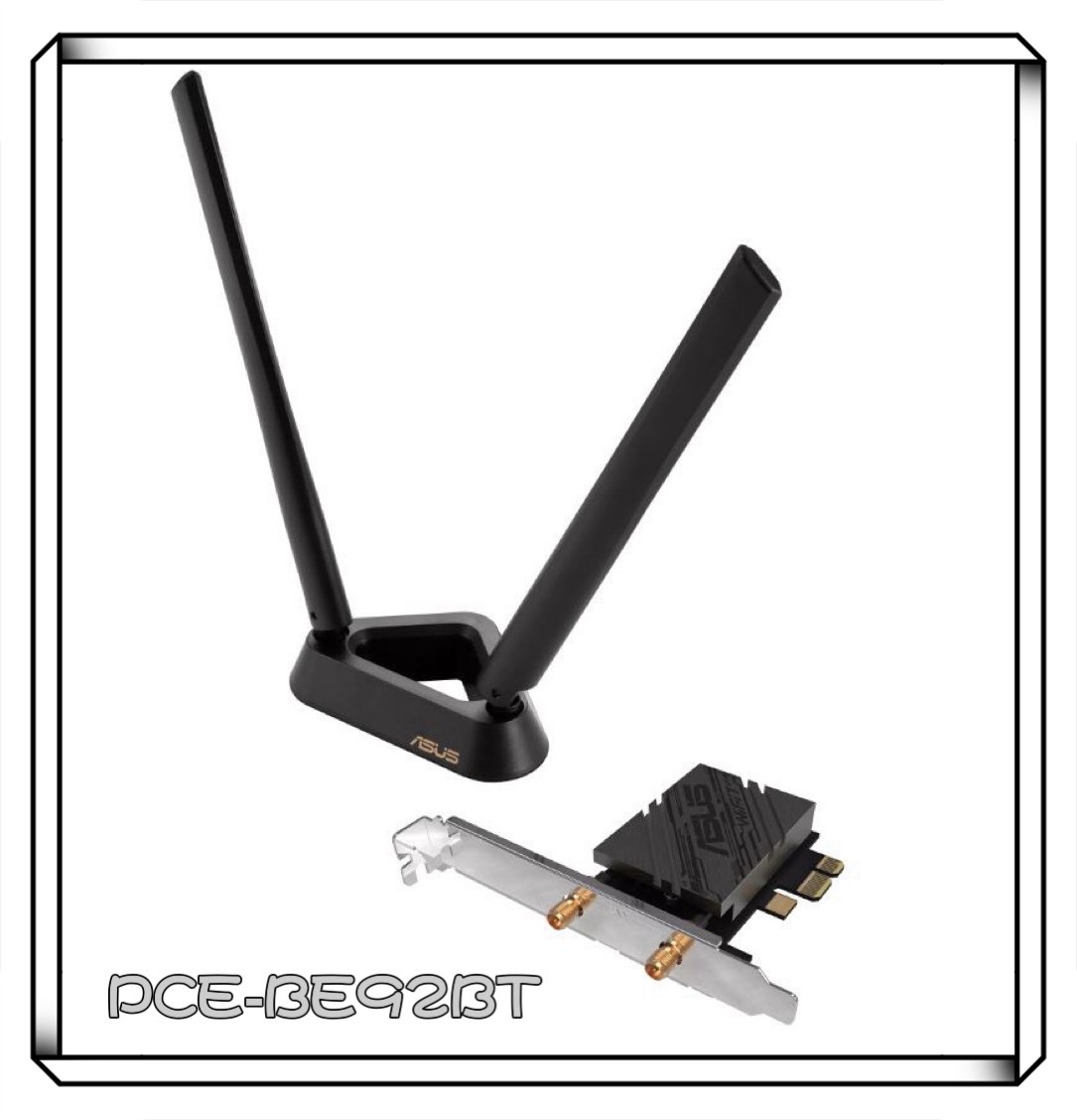 ASUS 華碩 PCE-BE92BT PCIe WiFi 7 網路介面卡 網路卡 網卡 藍芽網卡 藍芽5.4