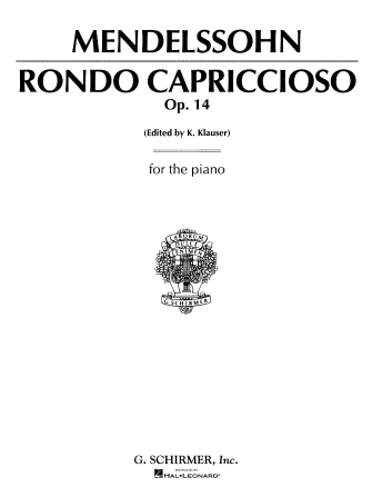 《Mendelssohn：Rondo Capriccioso op. 14》