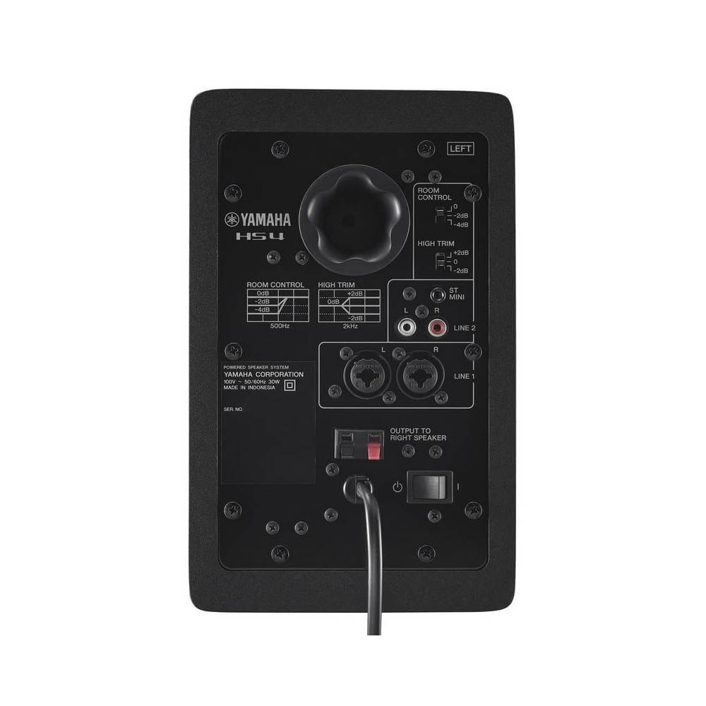 Yamaha Yamaha / HS4 4.5吋主動式監聽喇叭 第 6 張圖片｜三峽錄音 / 音響