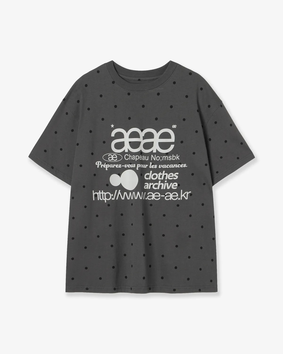 AEAE WEB LOGO DOT T-SHIRTS
