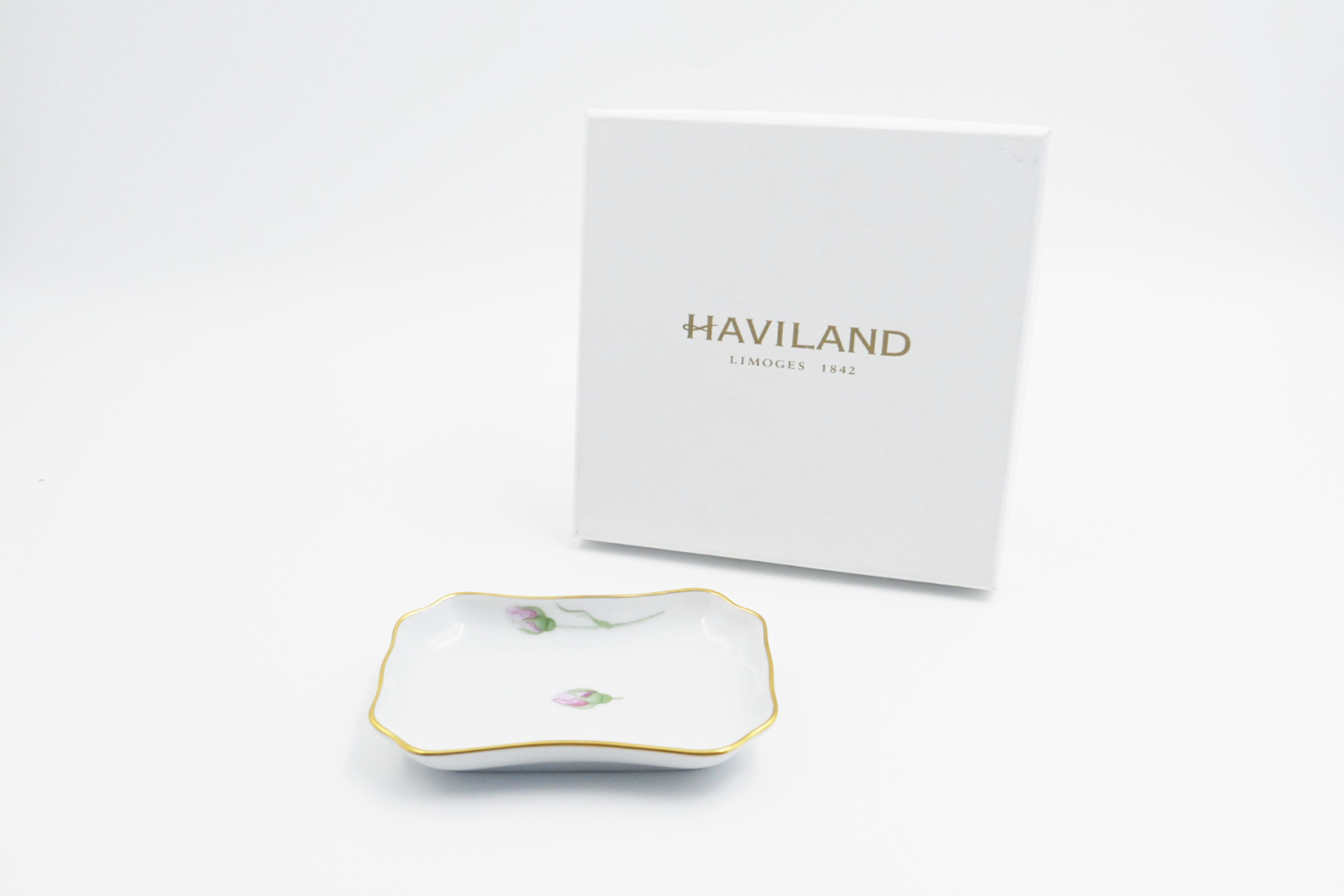 HAVILAND ｜Rose Centifolia 系列 - 小點心盤 11cm