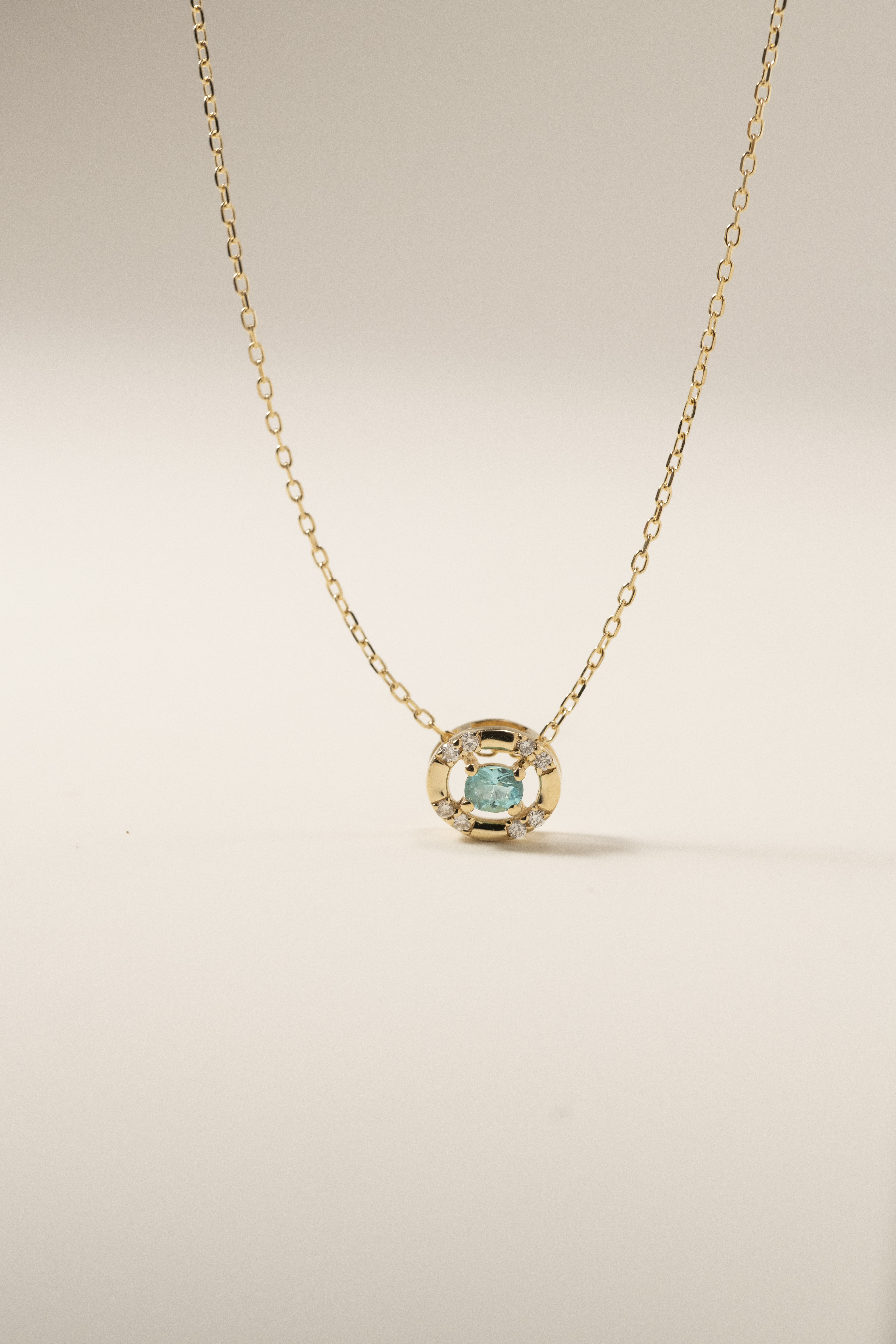 18K Blase Paraiba Diamond Necklace