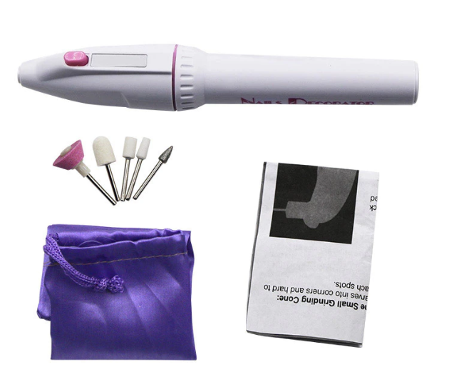 簡裝指甲磨甲器-裝電池