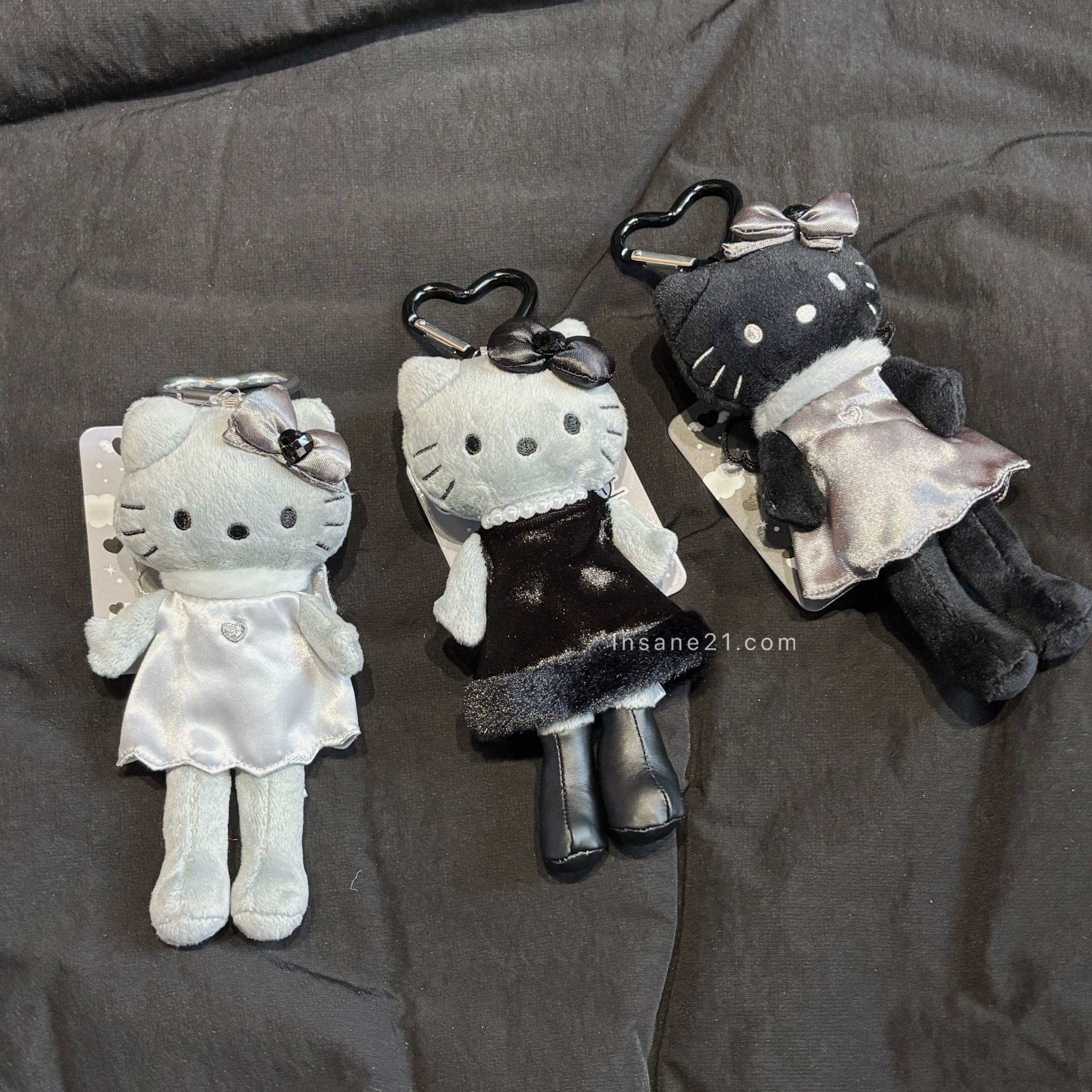 SANRIO HELLO KITTY 凱蒂貓 連衣裙 長腿KITTY 吊飾 絨毛玩具 / 代購