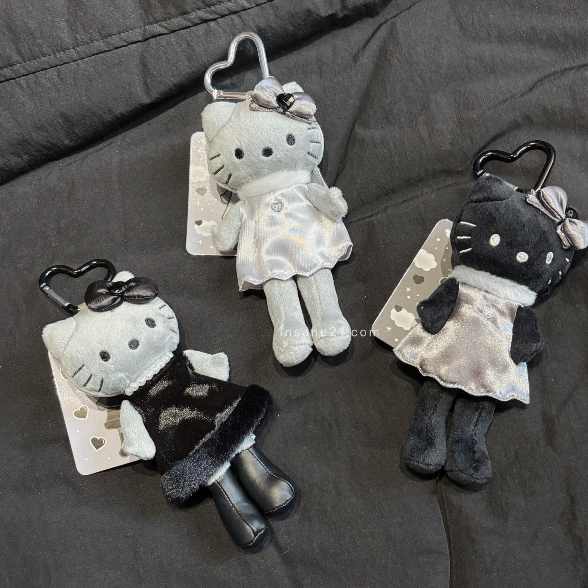 SANRIO HELLO KITTY 凱蒂貓 連衣裙 長腿KITTY 吊飾 絨毛玩具 / 代購