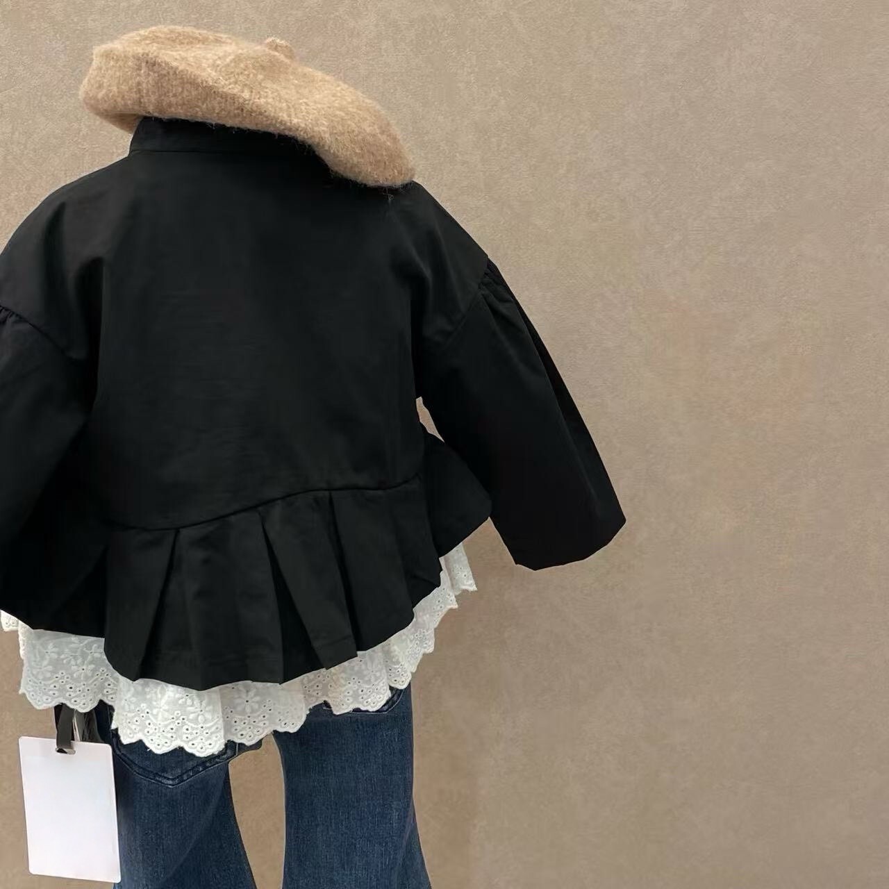 小巴黎澎袖外套