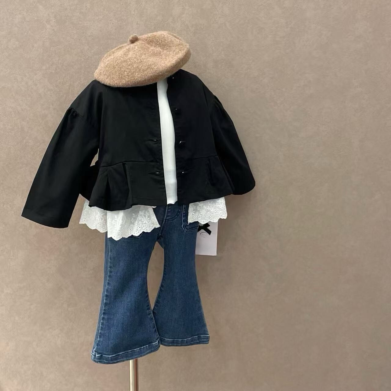 小巴黎澎袖外套