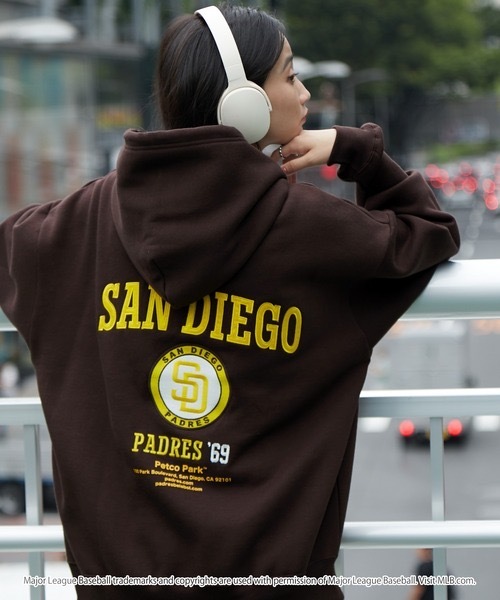 MLB 美國職棒大聯盟 專屬標誌 刺繡 帽T 7款 PA634