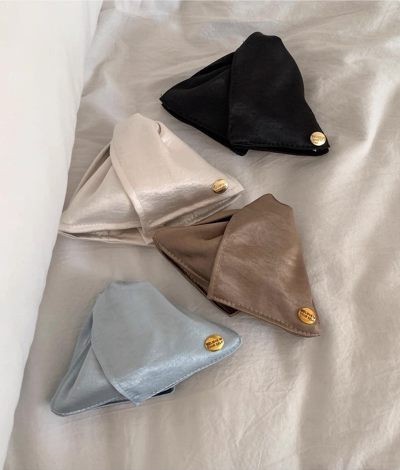 Me.gusta｜Moonlit Bow 緞面髮夾