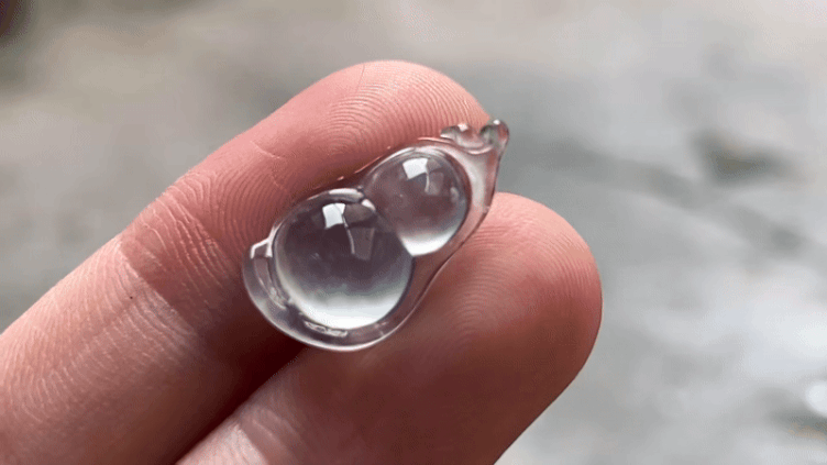 104551 翡翠玻璃鋼福豆