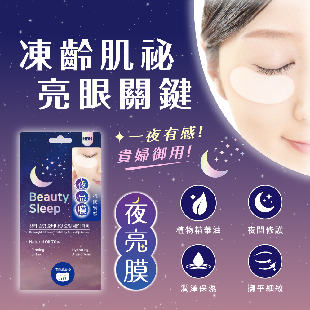 LUKE 抗皺緊緻夜亮眼膜(5對)