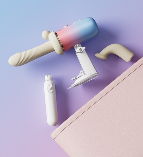 Lovense Spinel APP控抽插加熱式按摩棒 (可選手持或吸啜底盤)