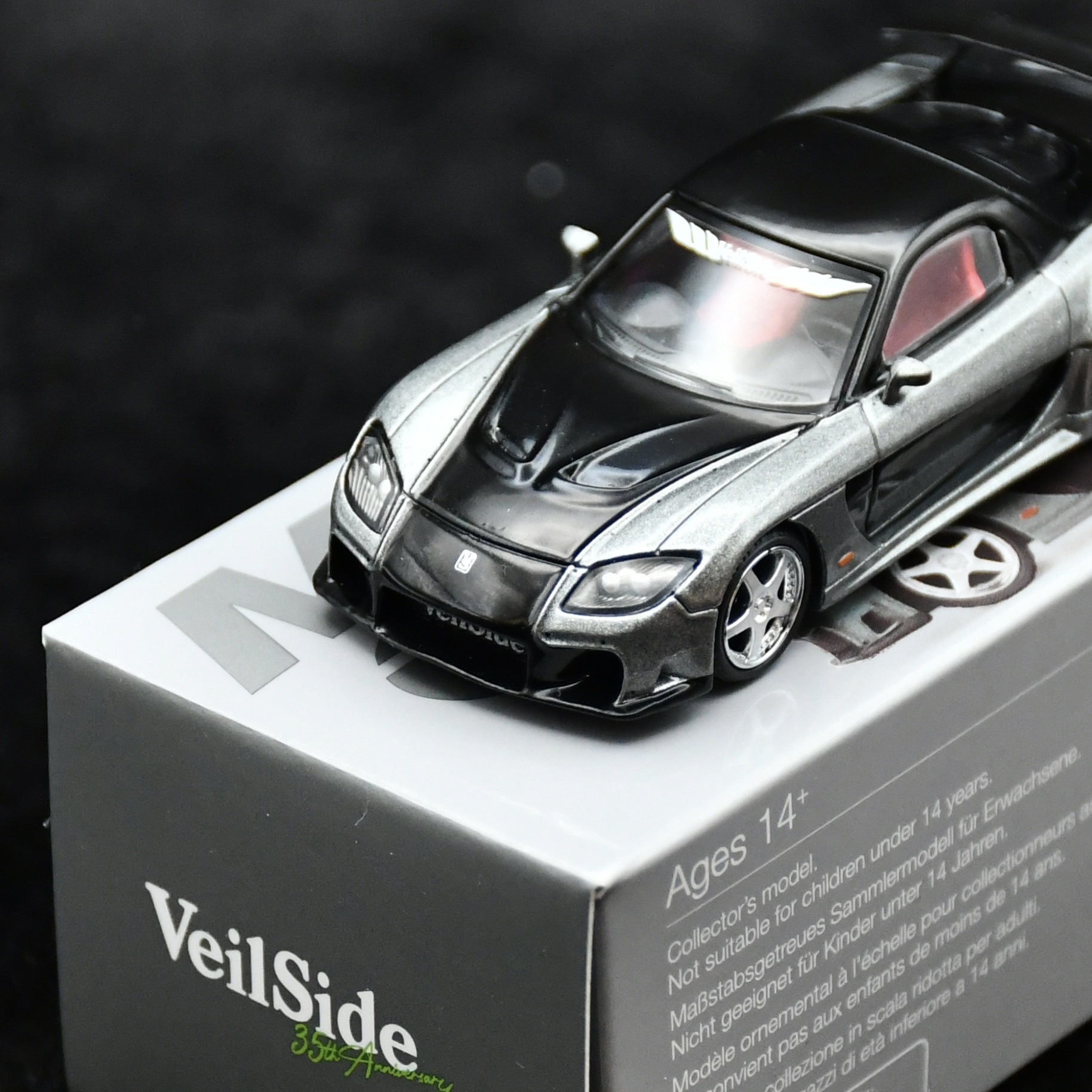 MINI GT 1057 Mazda RX-7 VeilSide Fortune Grey