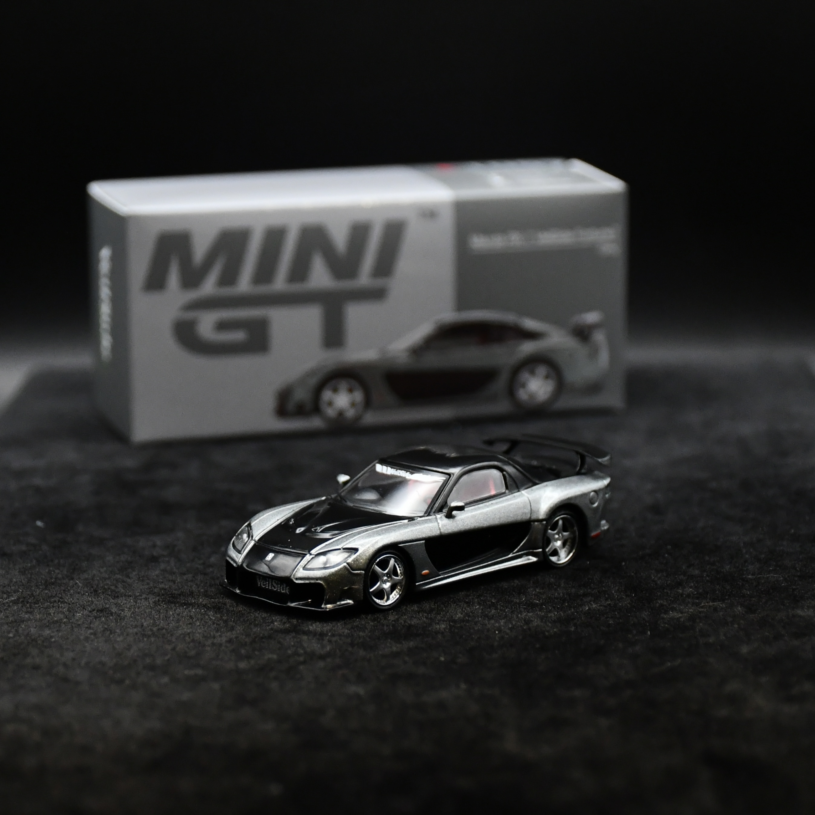 MINI GT 1057 Mazda RX-7 VeilSide Fortune Grey