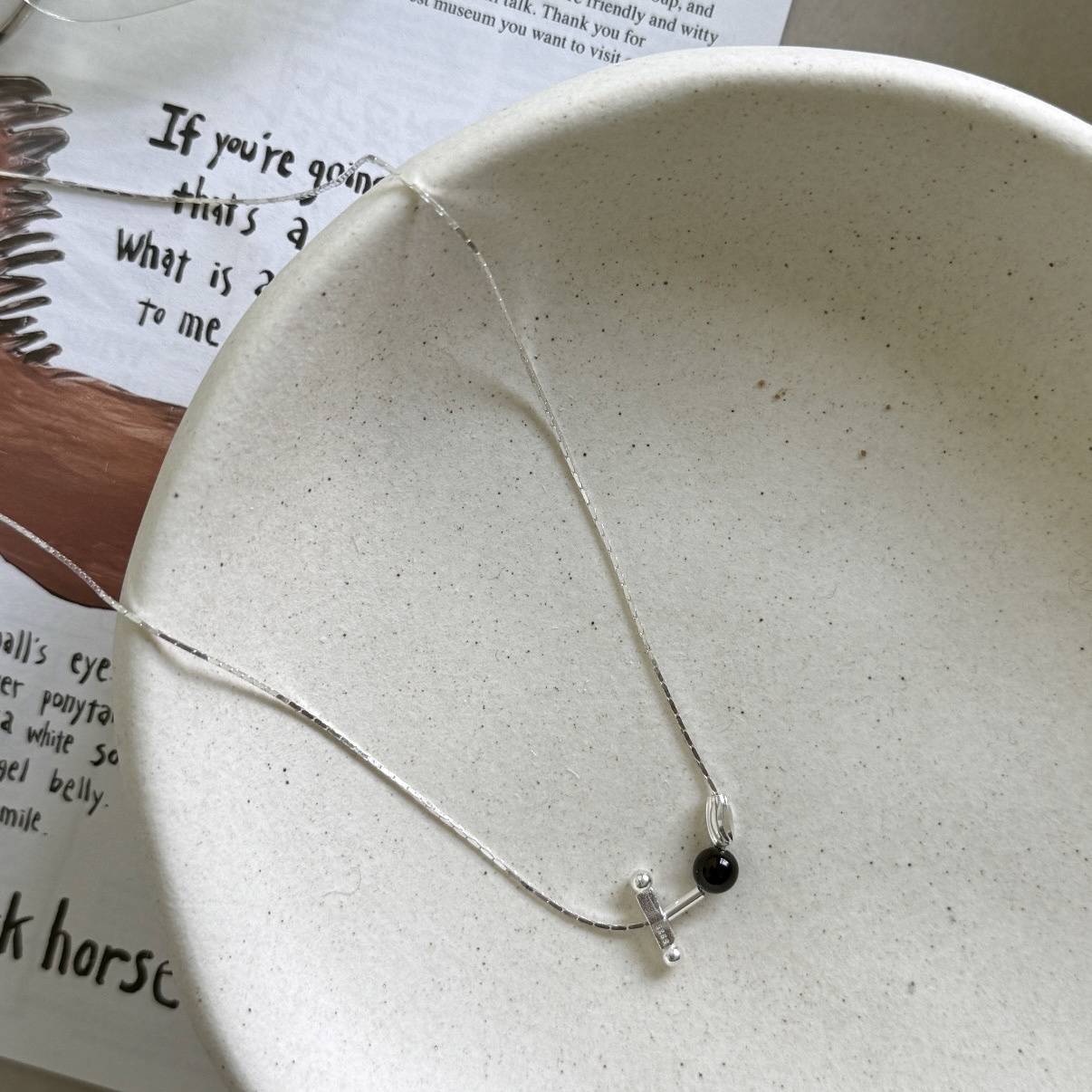 古怪黑糖小豆項鍊