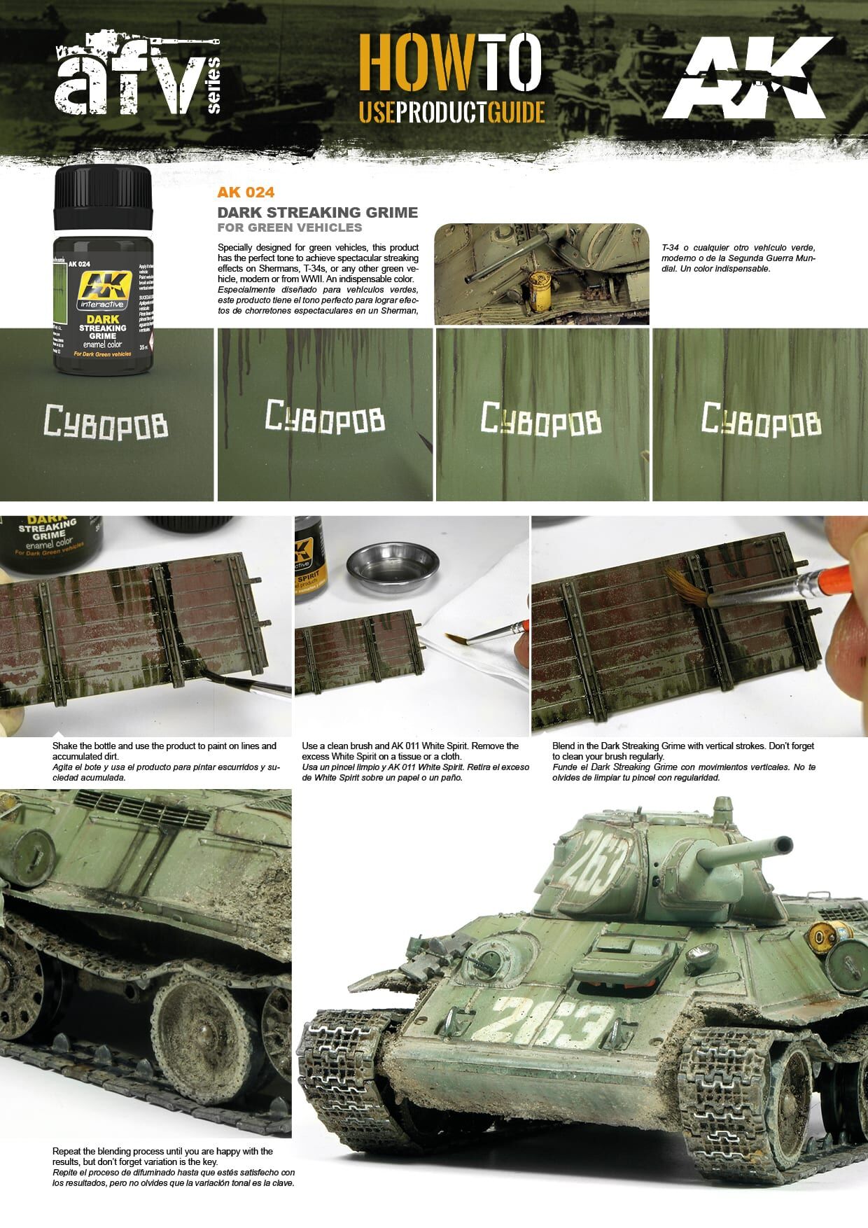 AK Dark Streaking Grime