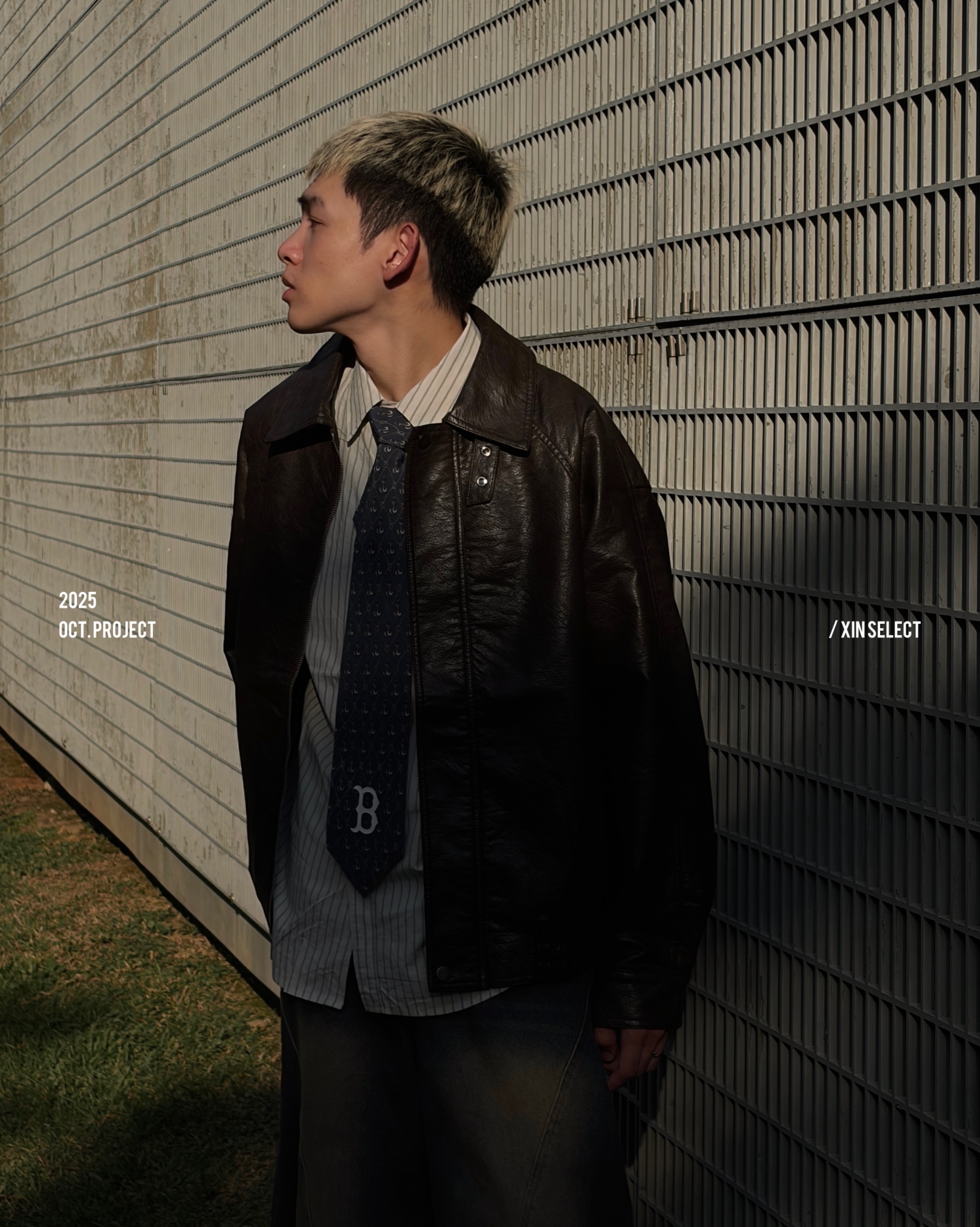 XIN SELECT 水洗 抗皺 皮革 夾克 皮外套 兩色 P8058