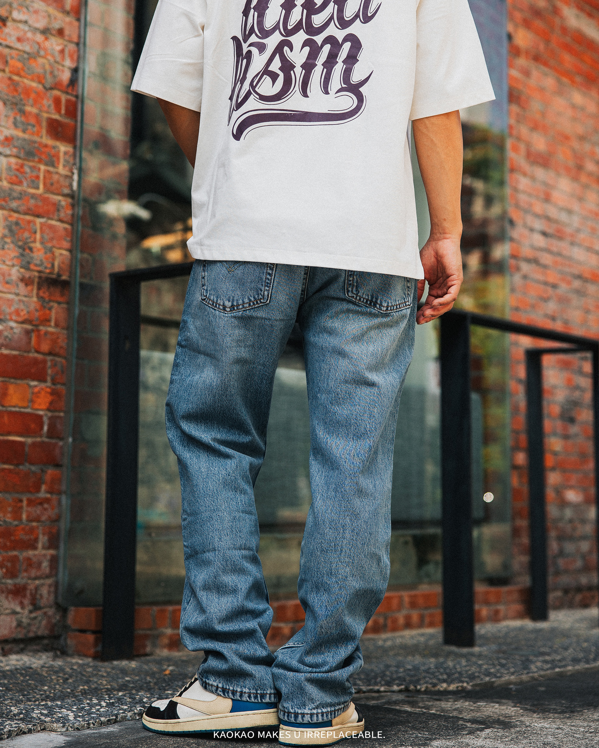 日本連線Levi's 555™ 寬鬆 直筒 牛仔褲「0006淺藍」LEVIS555-A7223