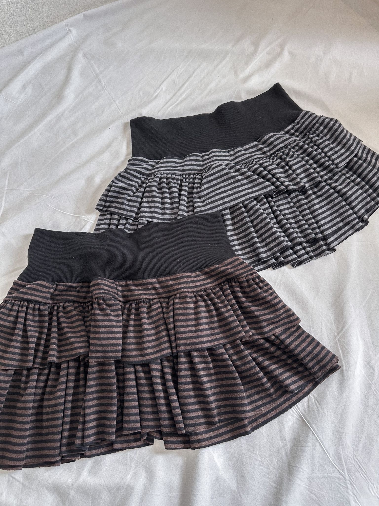 甜酷間紋短裙〈🇰🇷DAY 2〉