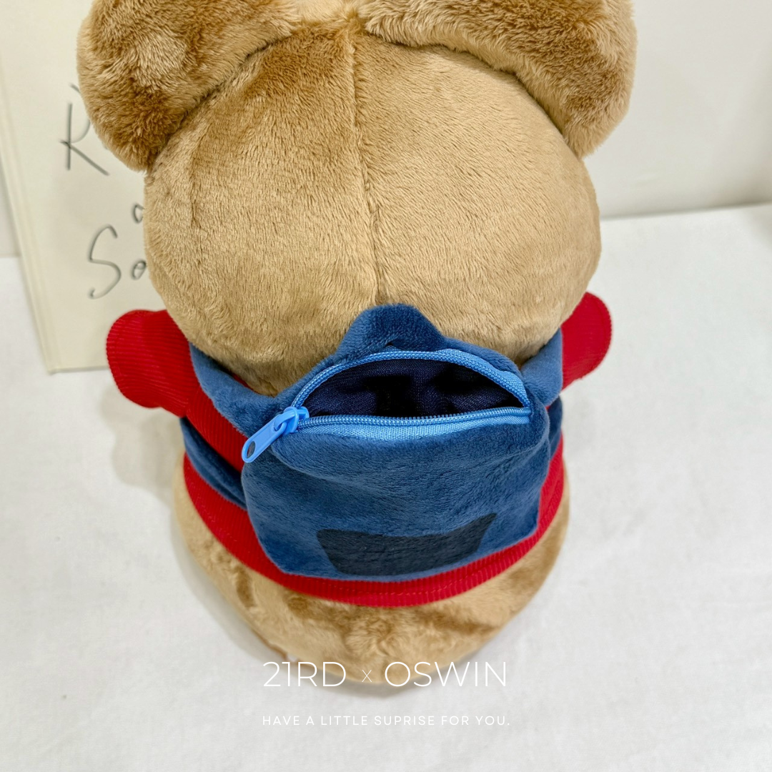 韓國 DINOTAENG QUOKKA BOBO 坐姿毛絨玩偶