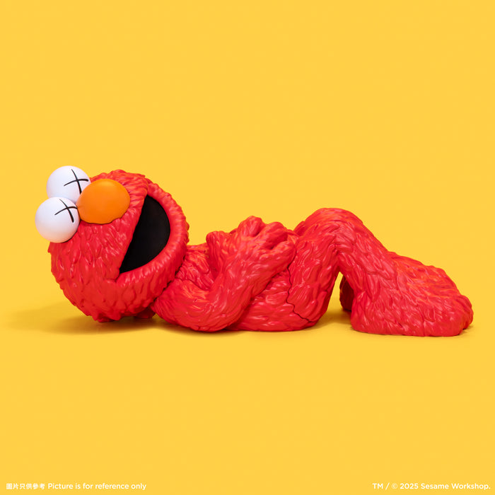 KAWS & Sesame Street - Elmo 艾蒙 芝麻街聯名 模型