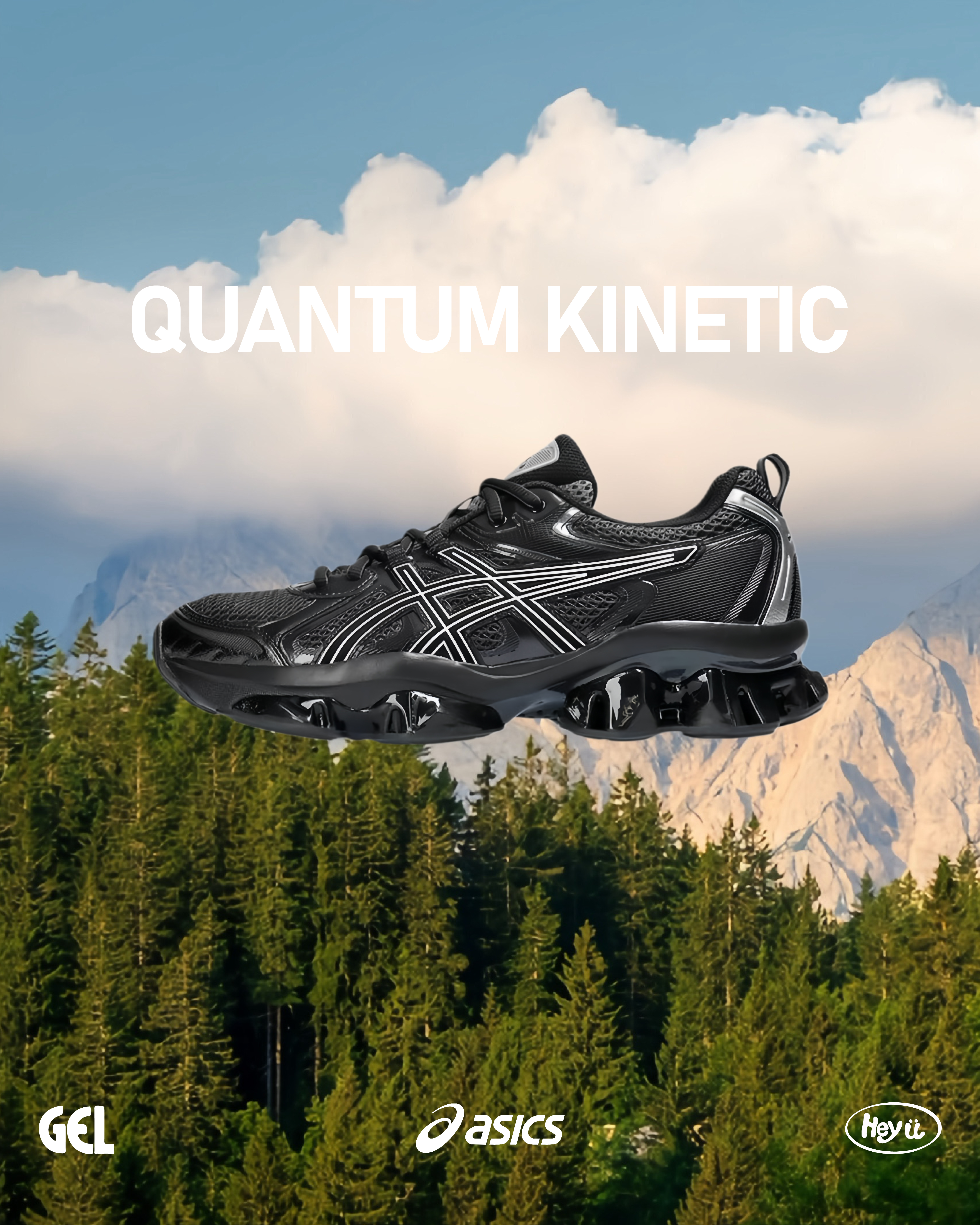 ASICS Gel-Quantum Kinetic（黑色）