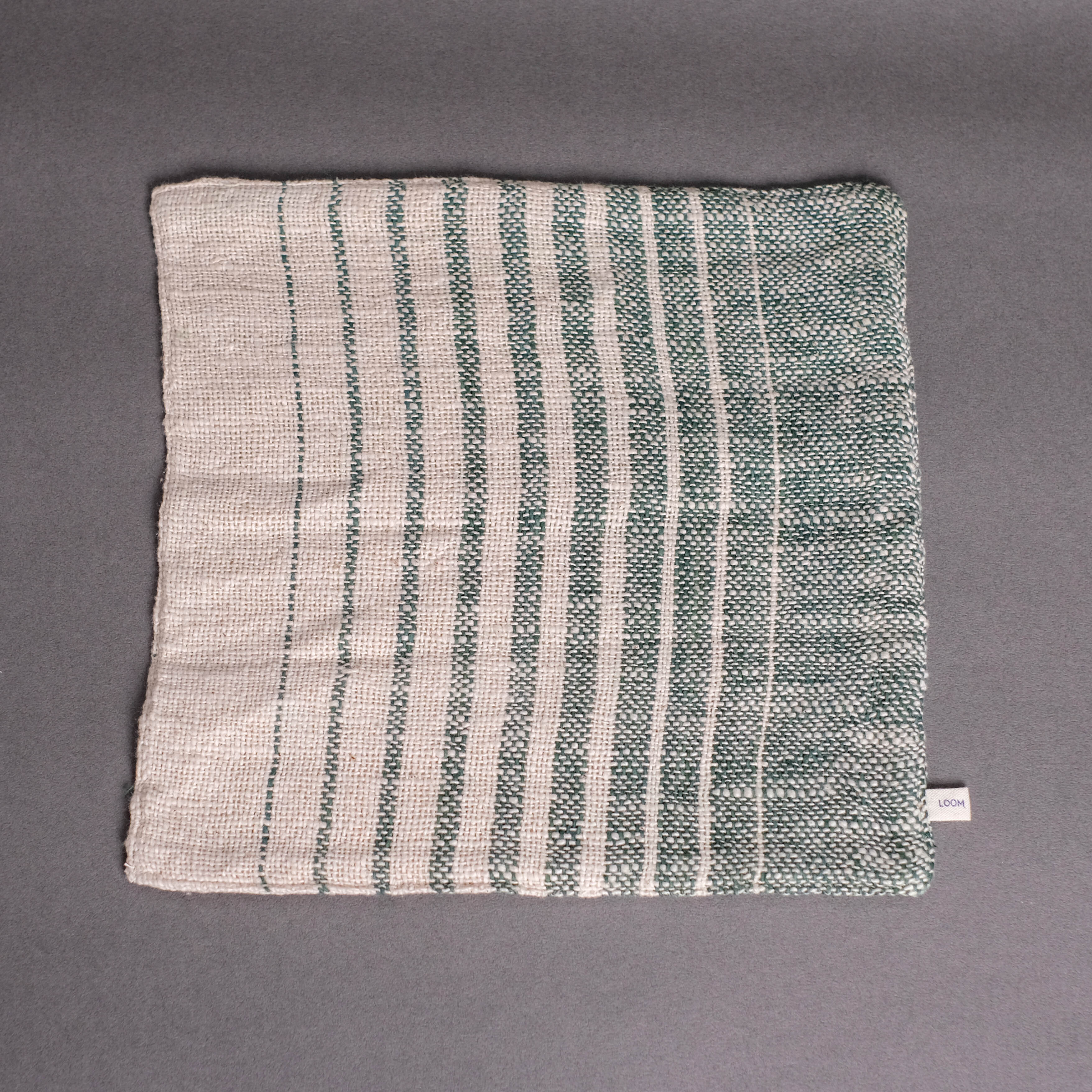 手織｜手帕巾 - 湖畔｜寮國