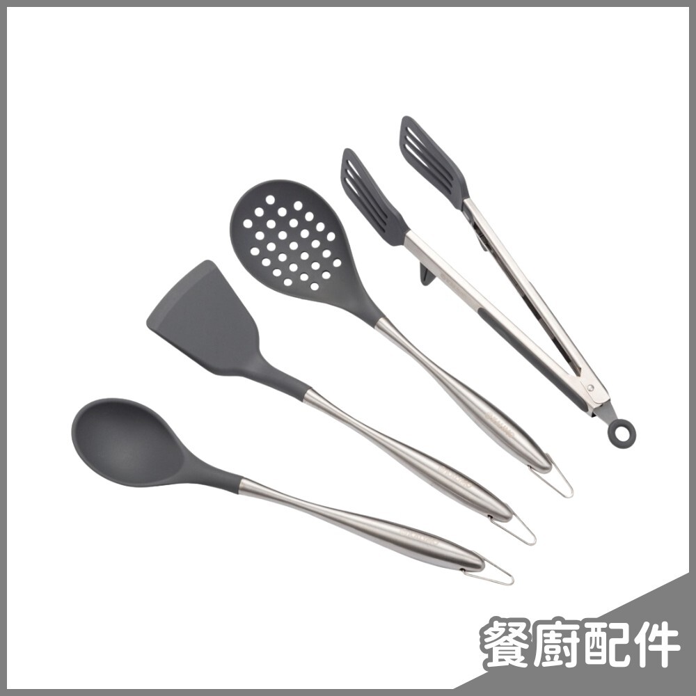食品級耐熱矽膠廚具(湯勺/漏勺)