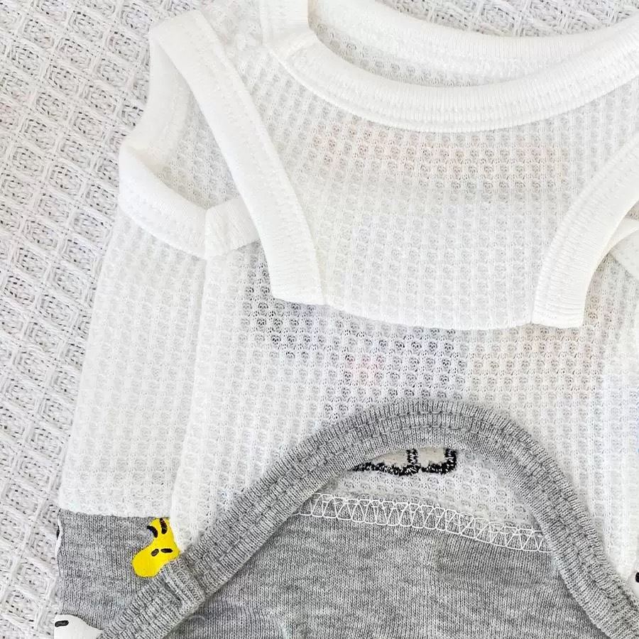 宠物猫狗刺绣史努比 衣服 背心